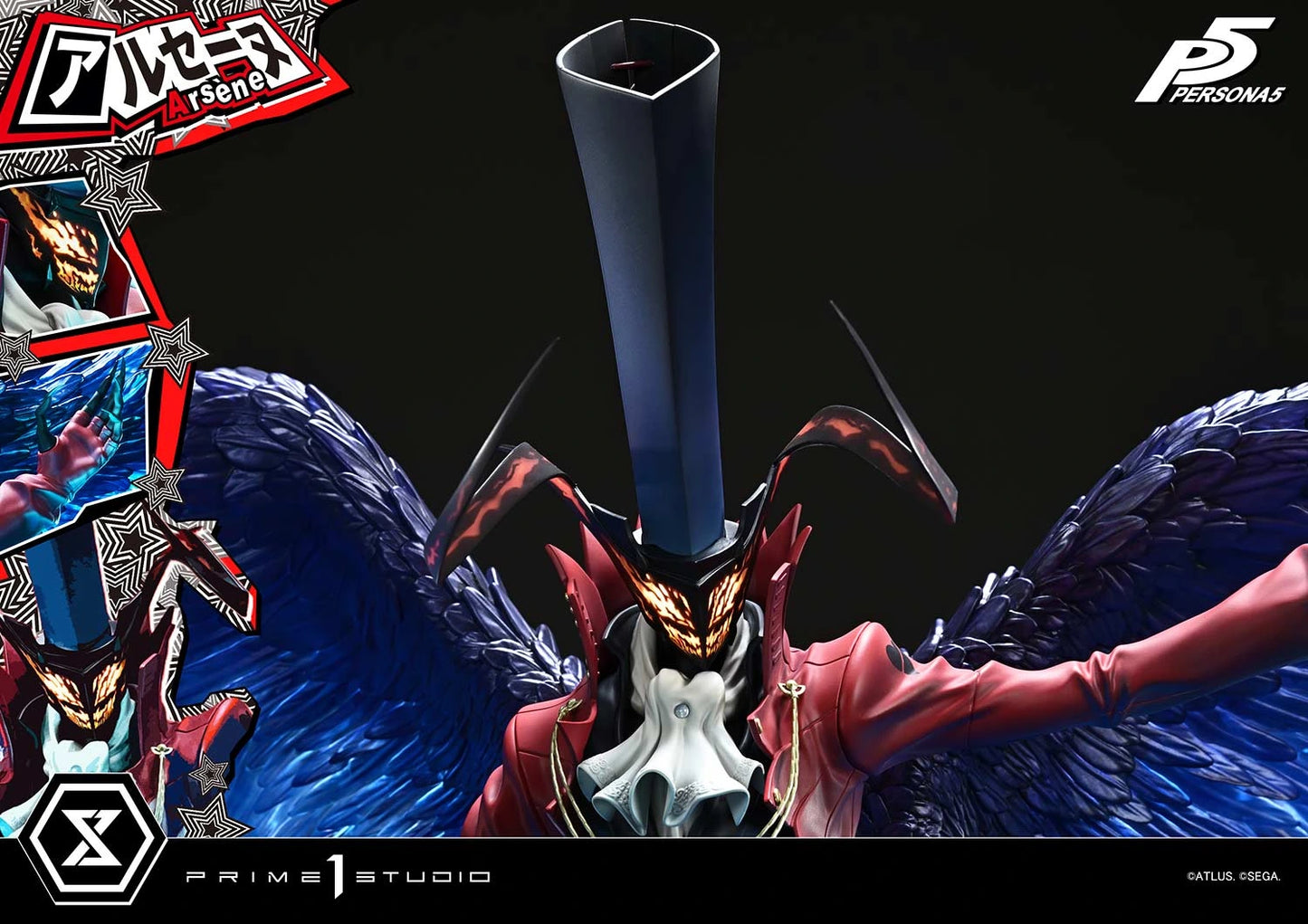 Preventa Resina Arsène  Figura Persona 5 Prime 1 (Licencia) Estudio