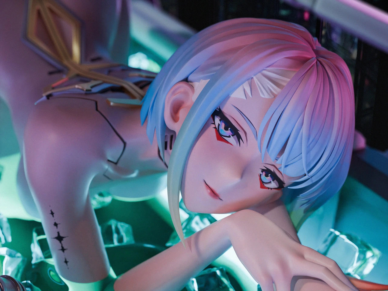 Preventa Resina Lucy Figura Cyberpunk: Edgerunners 1/6 MiYin Estudio