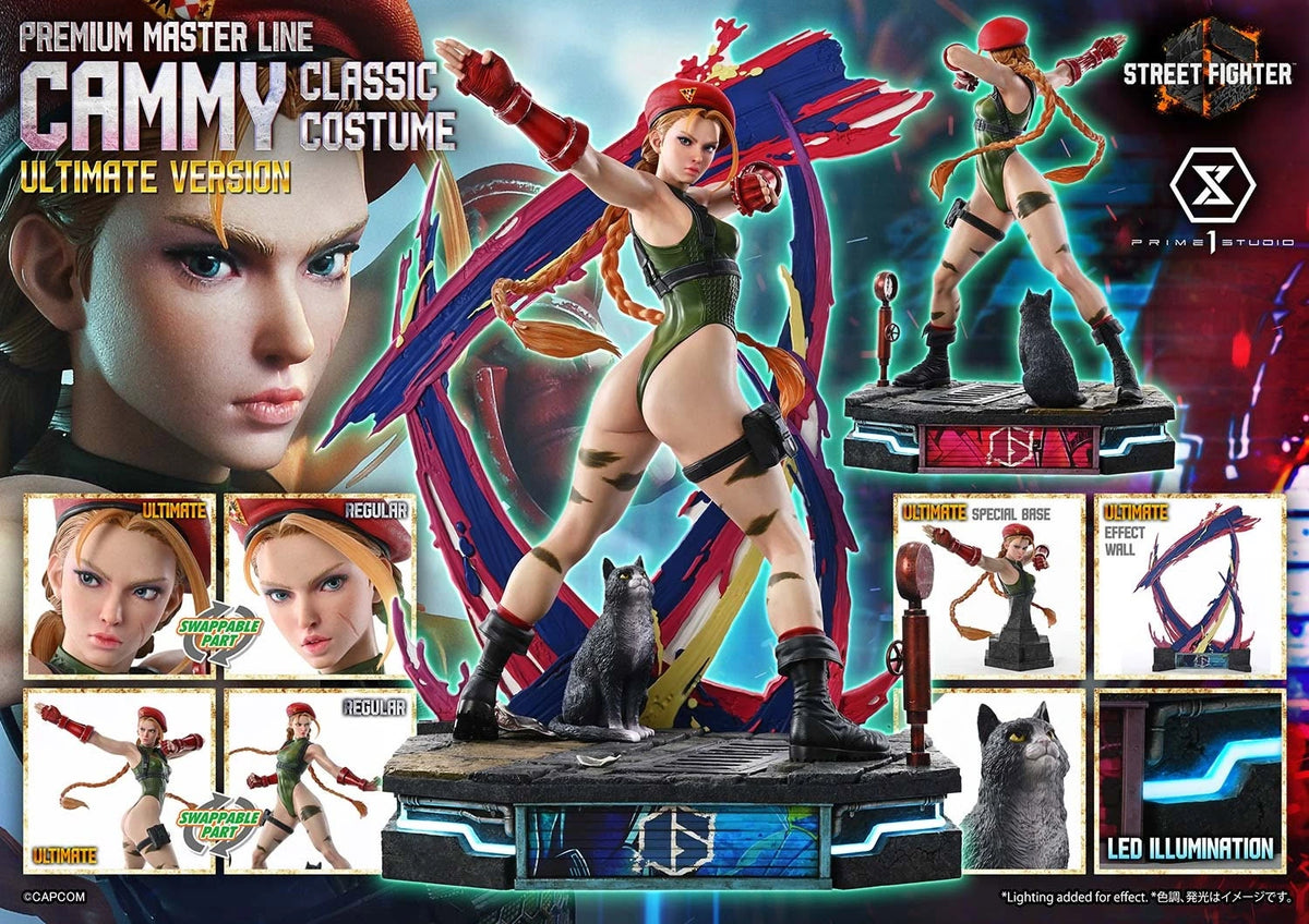 Preventa Resina Cammy Figura Street Fighter 1/4 Prime 1 Estudio (Licencia)