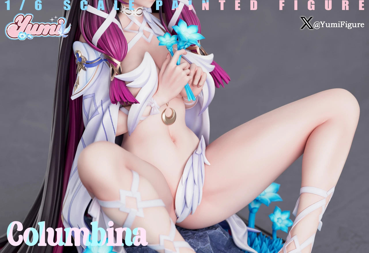 Preventa Resina Columbina Figura Genshin Impact Yumi Figure Estudio