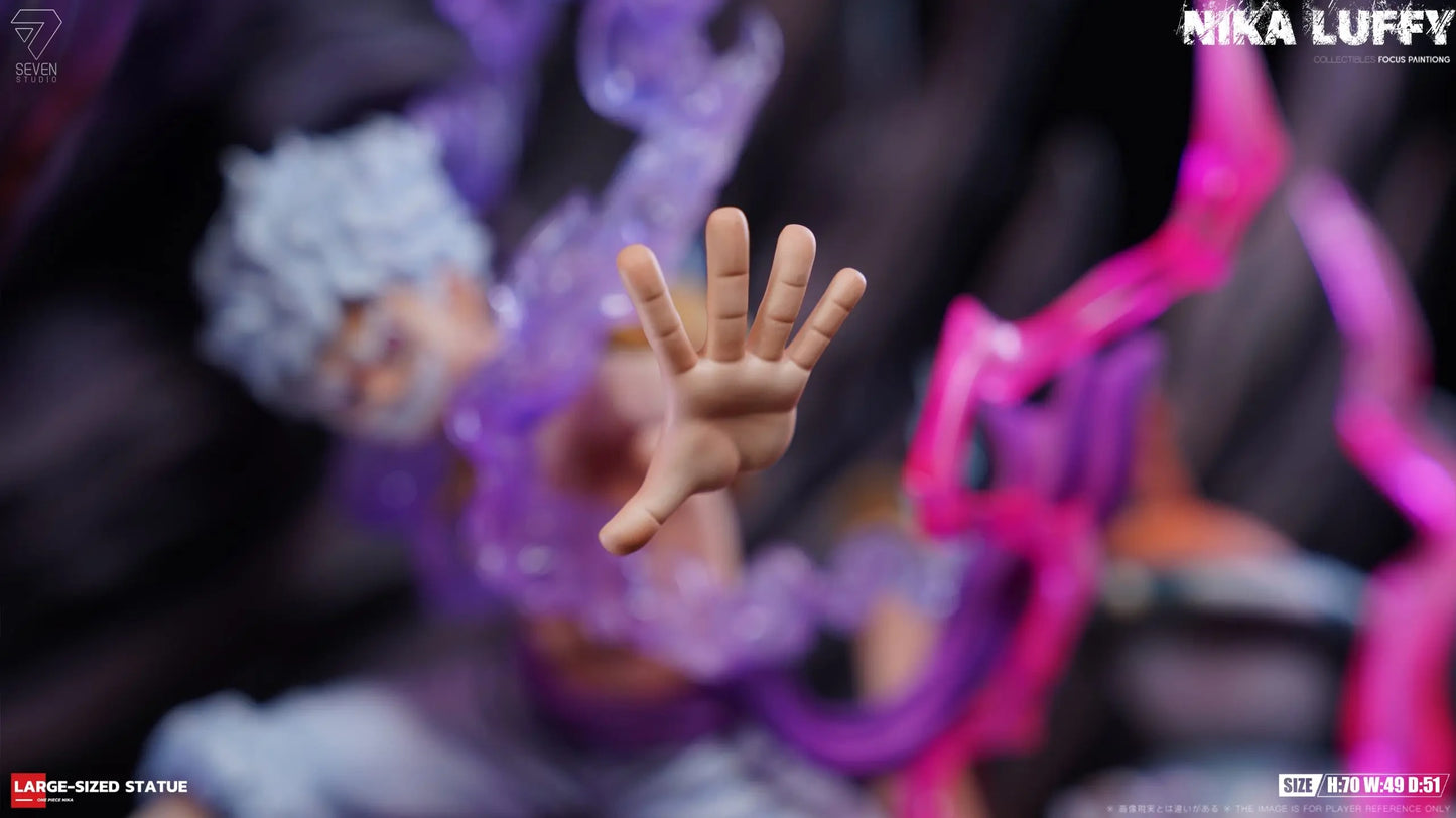 Preventa Resina Luffy "Gear 5" Figura One Piece Seven Estudio