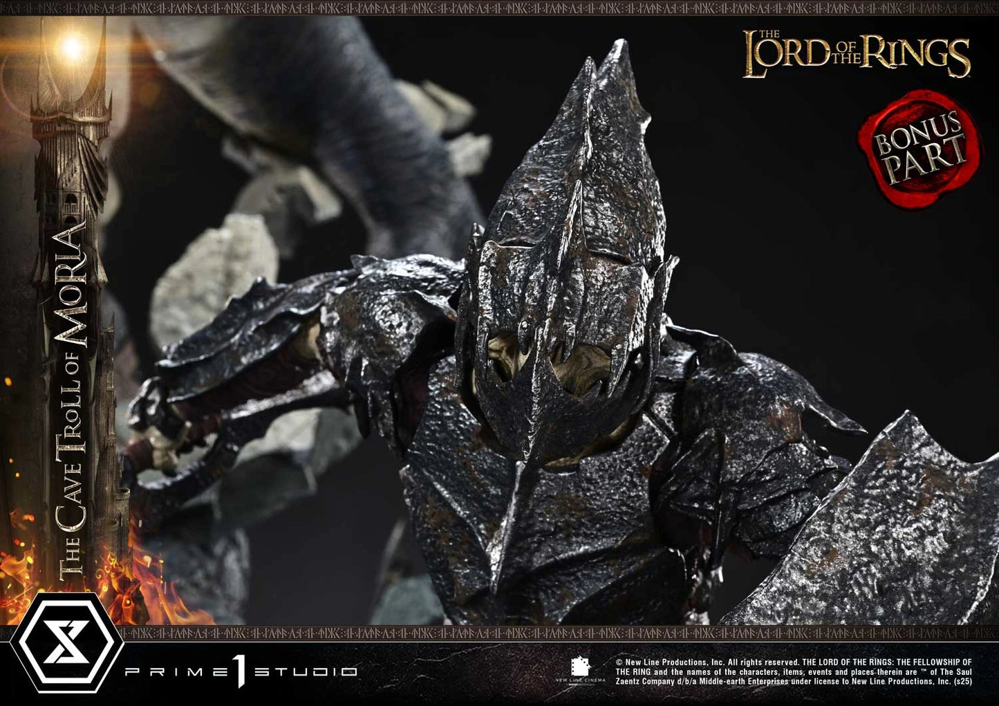 Preventa Resina Cave Troll of Moria Figura The Lord of the Rings Prime 1 (Licencia) Estudio