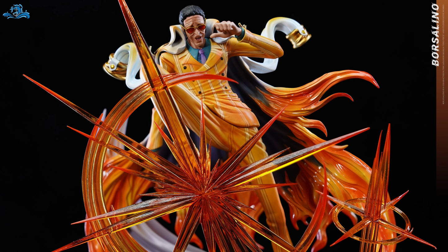 Preventa Resina Kizaru Figura One Piece Po Lang  Estudio
