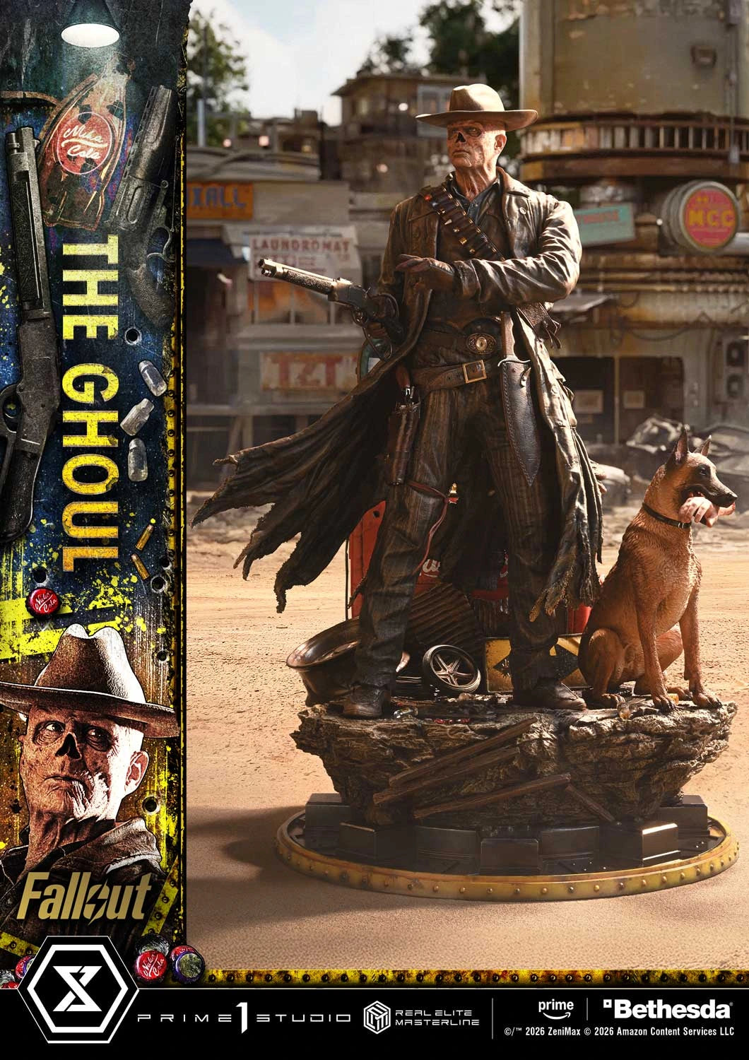 Preventa Resina The Ghoul Figura Fallout Prime 1 (Licencia) Estudio