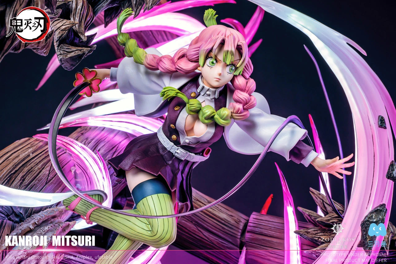 "Preventa Resina Mitsuri Kanroji  Figura Demon Slayer: Kimetsu no Yaiba  1/6 Zodiakos Estudio (Licencia)"