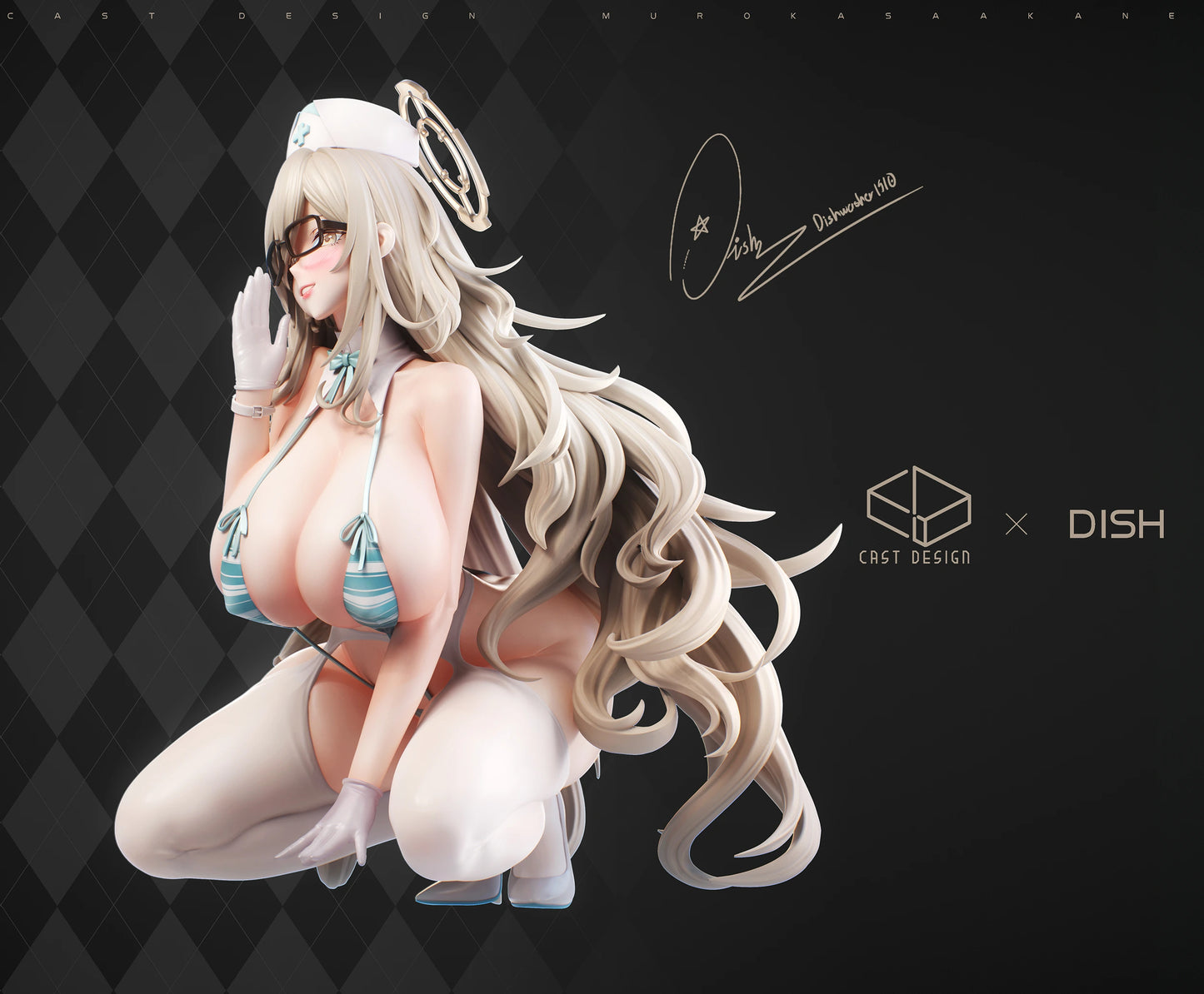 Preventa Resina Murokasa Akane Figura Blue Archive Cast Design x Dish  Estudio