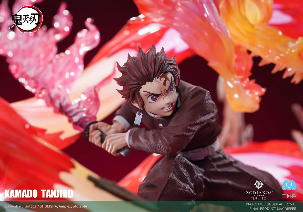 Preventa Resina Kamado Tanjiro  Figura Kimetsu No Yaiba 1/6 Zodiakos Estudio (Licencia)