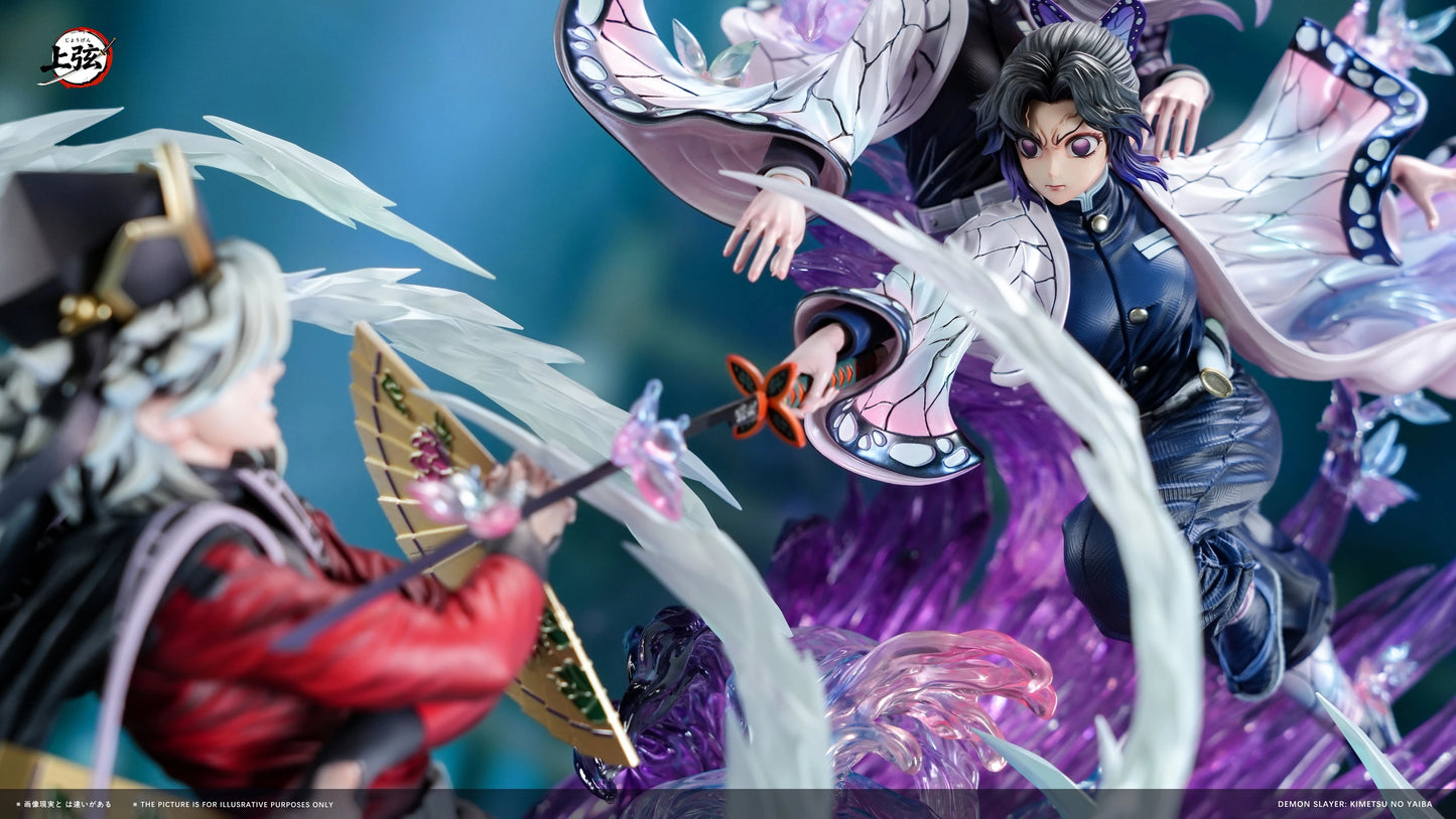 Preventa Resina Shinobu Kocho vs Douma Figura Kimetsu No Yaiba 1/6 ShangXian Estudio