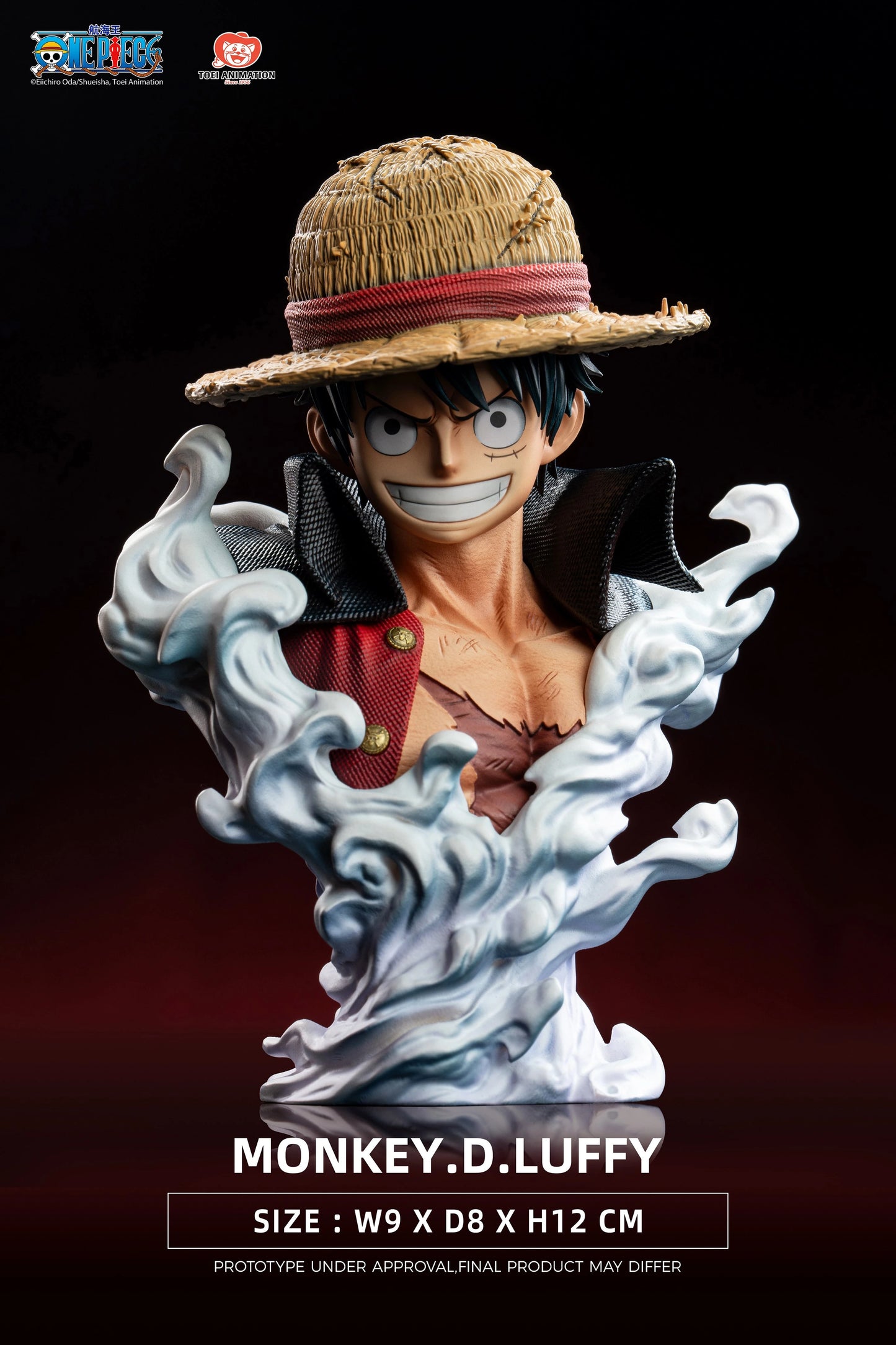 Preventa Resina Monkey D. Luffy Figura One Piece Jimei Palace (Licencia) Estudio
