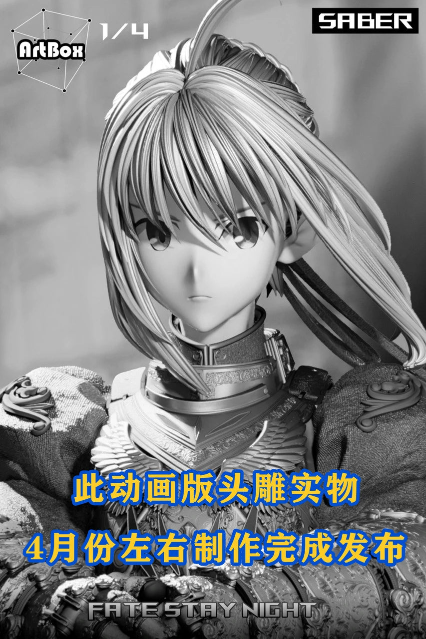 Preventa Resina Artoria Pendragon / Saber Figura Fate/Stay Night ArtBox Estudio