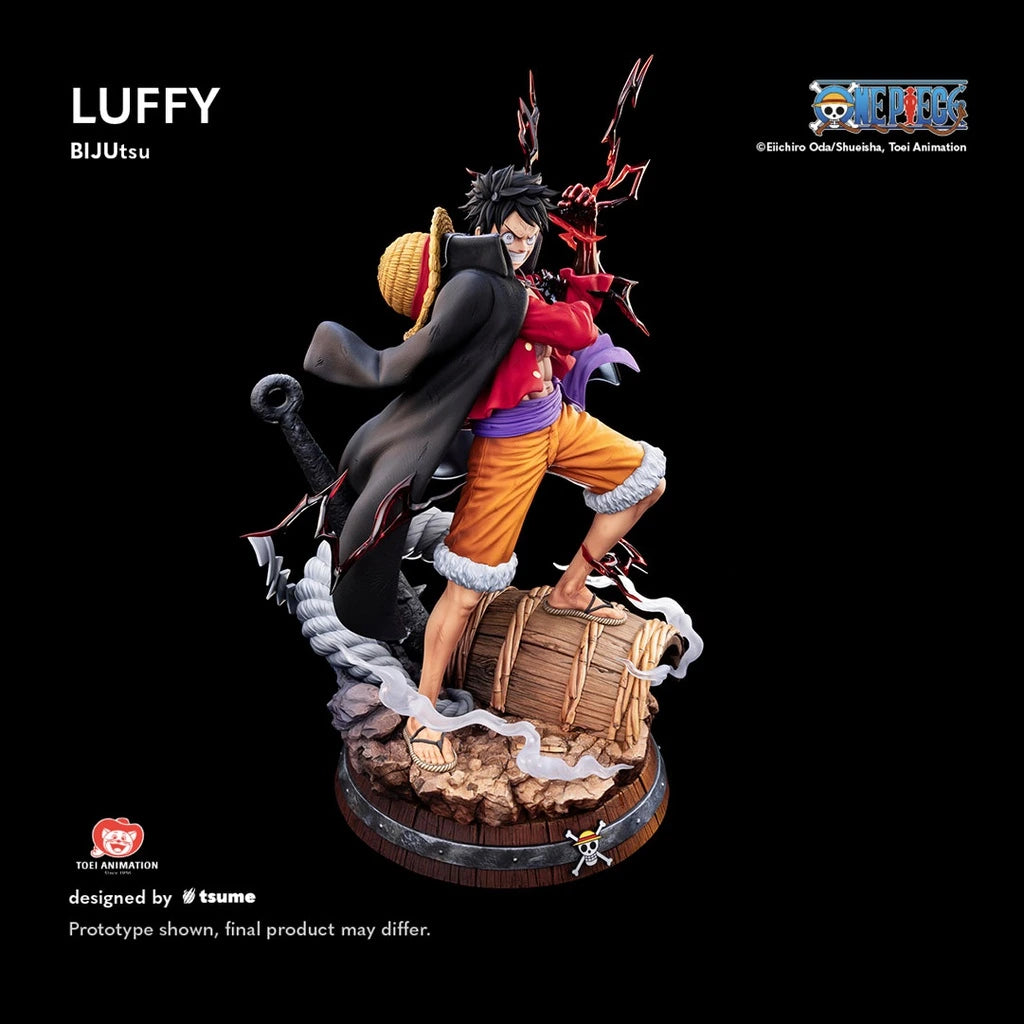 Preventa Resina Monkey D. Luffy  Figura One Piece Tsume Art (Licencia) Estudio