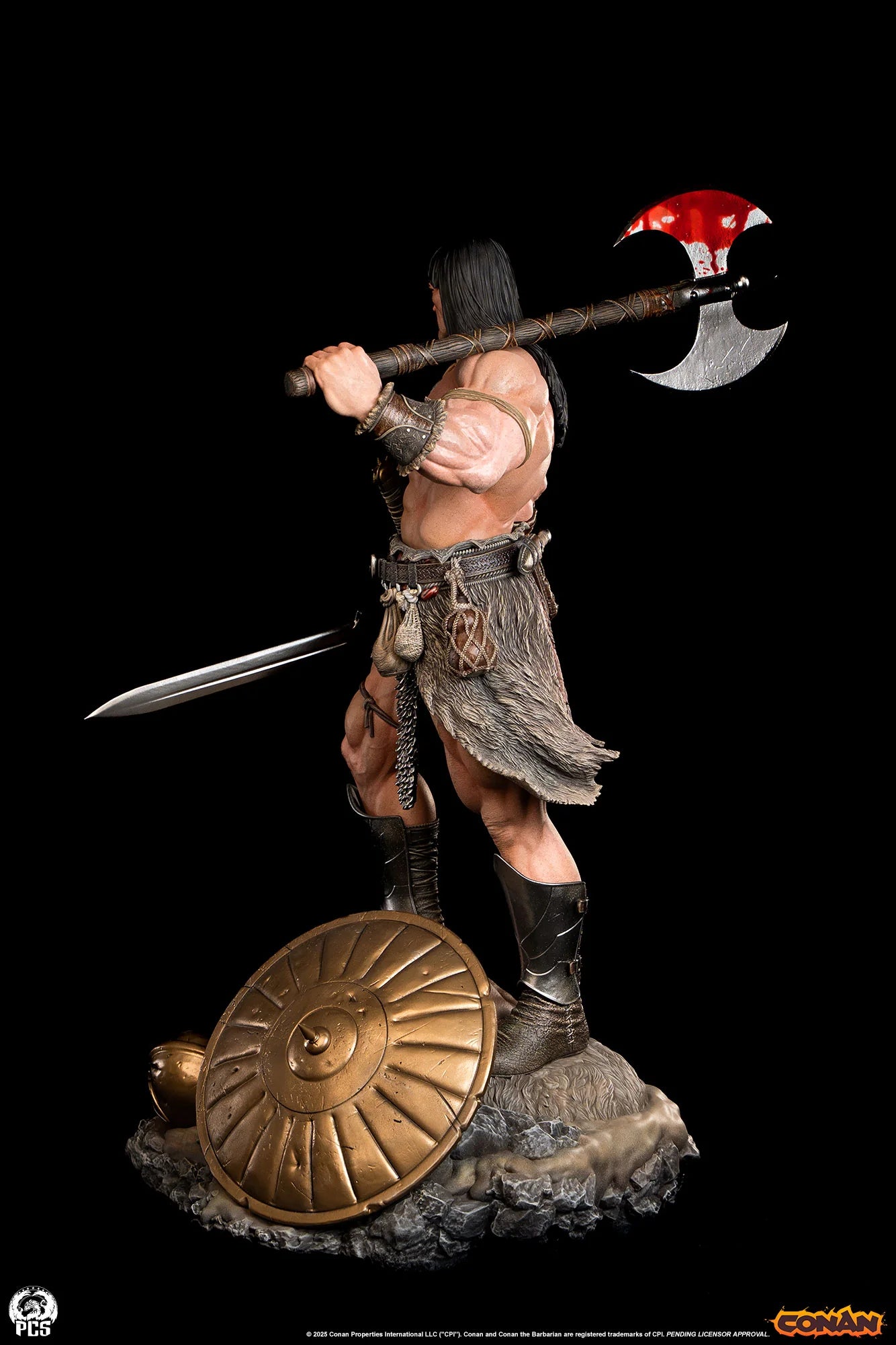Preventa Resina Conan Figura Conan el Bárbaro PCS (Licencia) Estudio