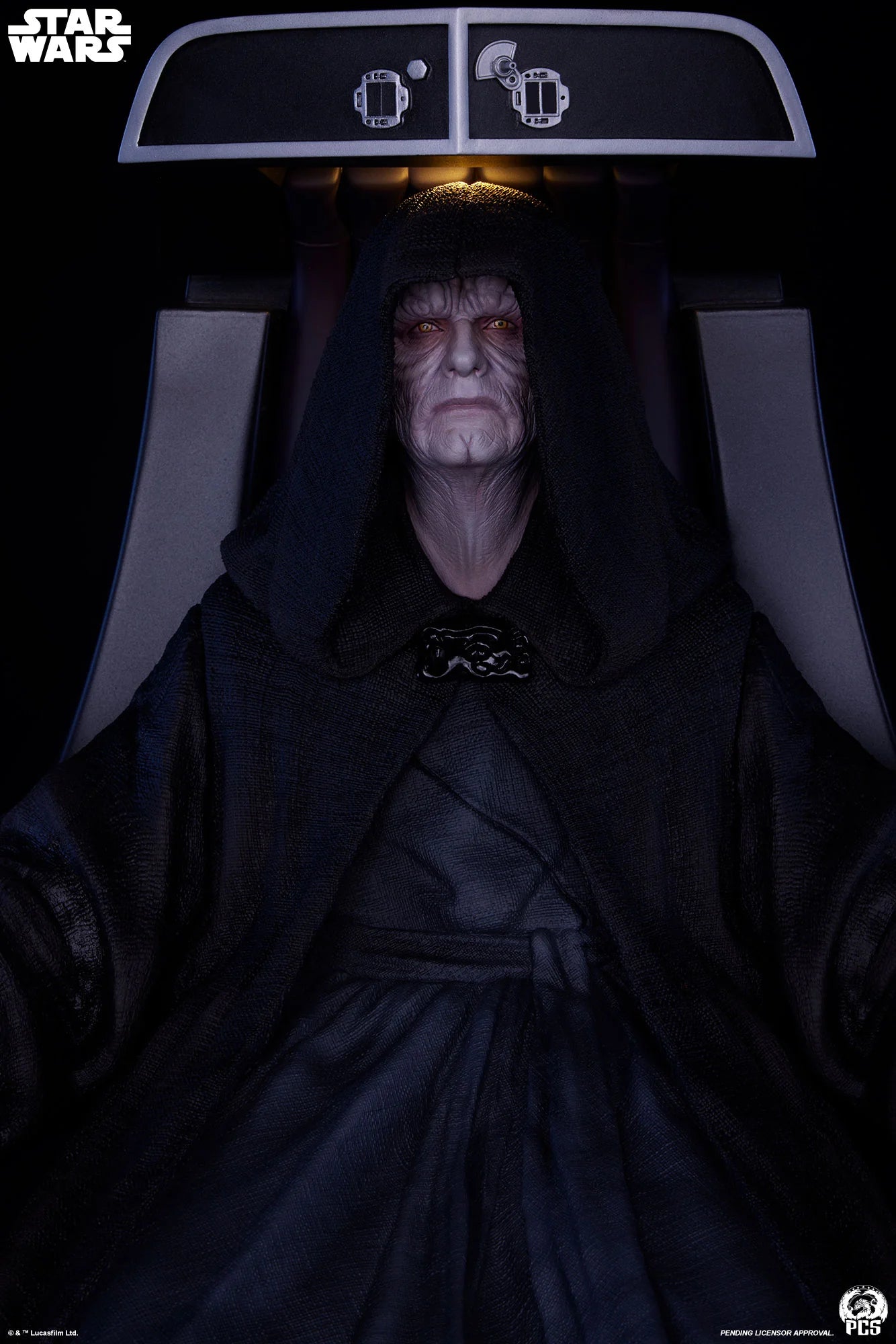Preventa Resina Emperador Palpatine Figura Star Wars PCS (Licencia) Estudio