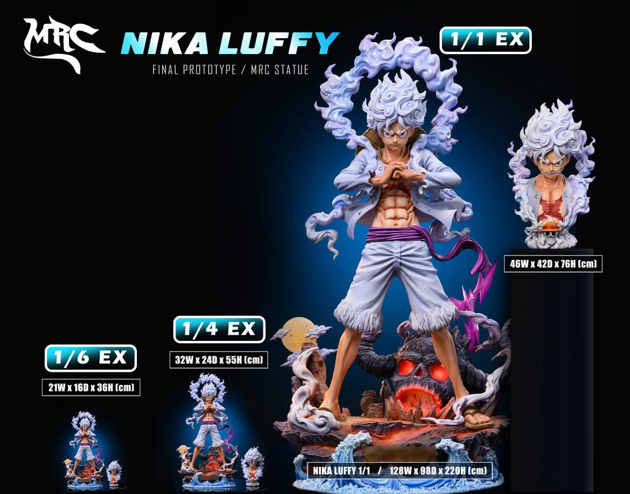 Preventa Resina Monkey D. Luffy Figura One Piece MRC Estudio