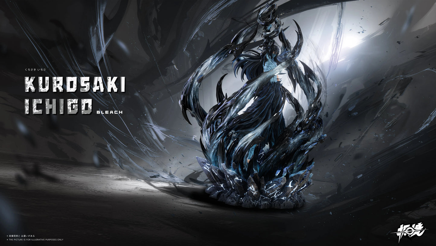Preventa Resina Kurosaki Ichigo "Getsuga  Figura Bleach JiJing  Estudio