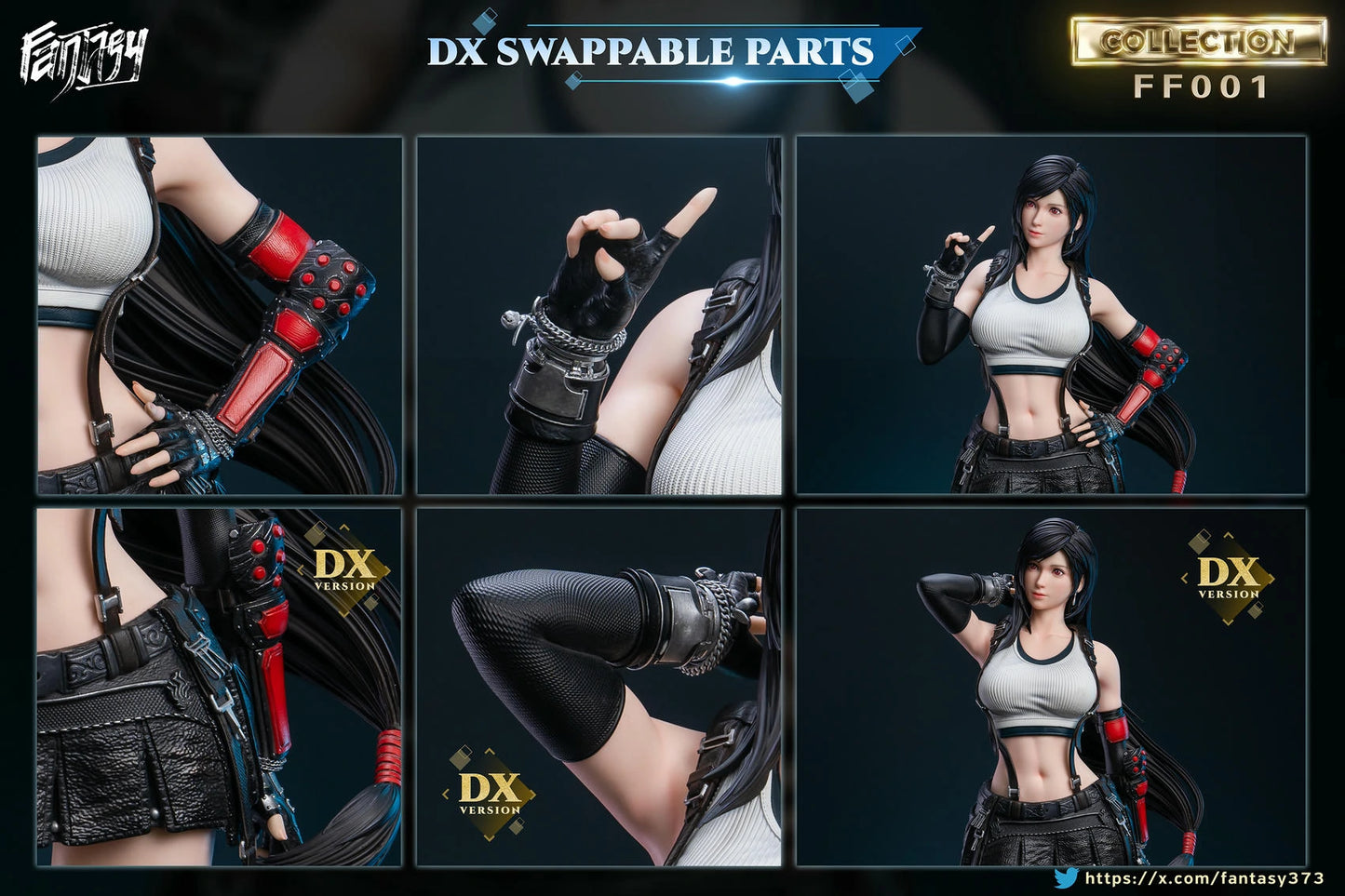 Preventa Resina Tifa Lockhart Figura Final Fantasy VII Fantasy  Estudio