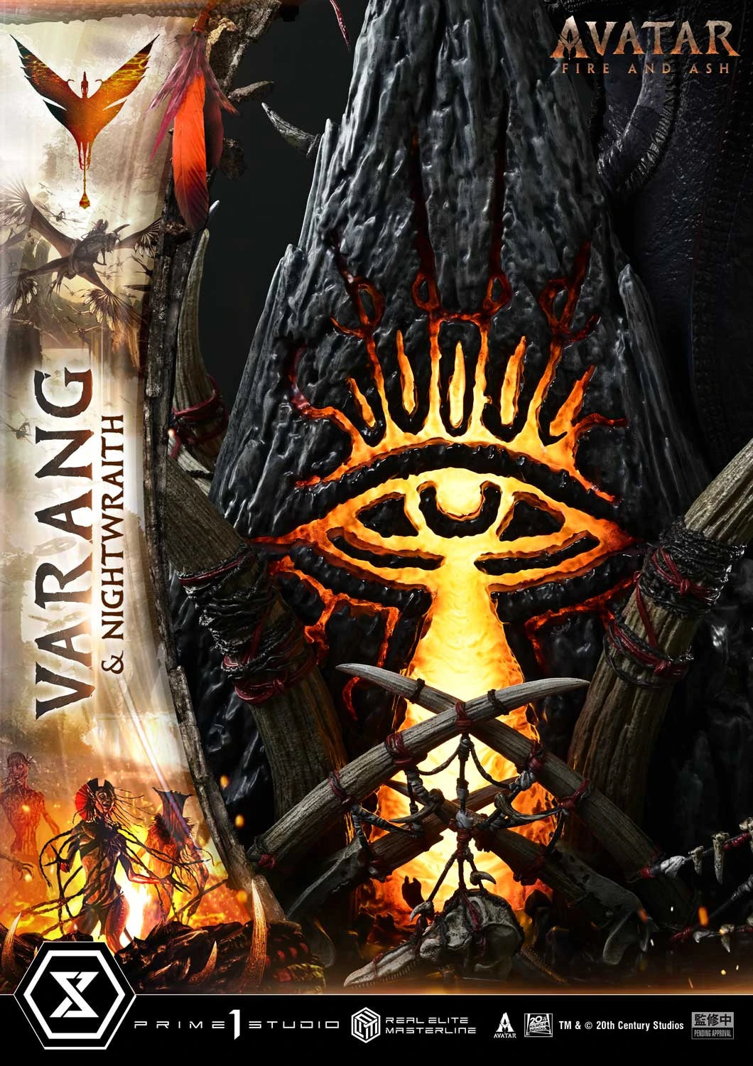 "Preventa Resina Varang & Nightwraith  Figura Avatar: Fire and Ash   Prime 1 (Licencia) Estudio"