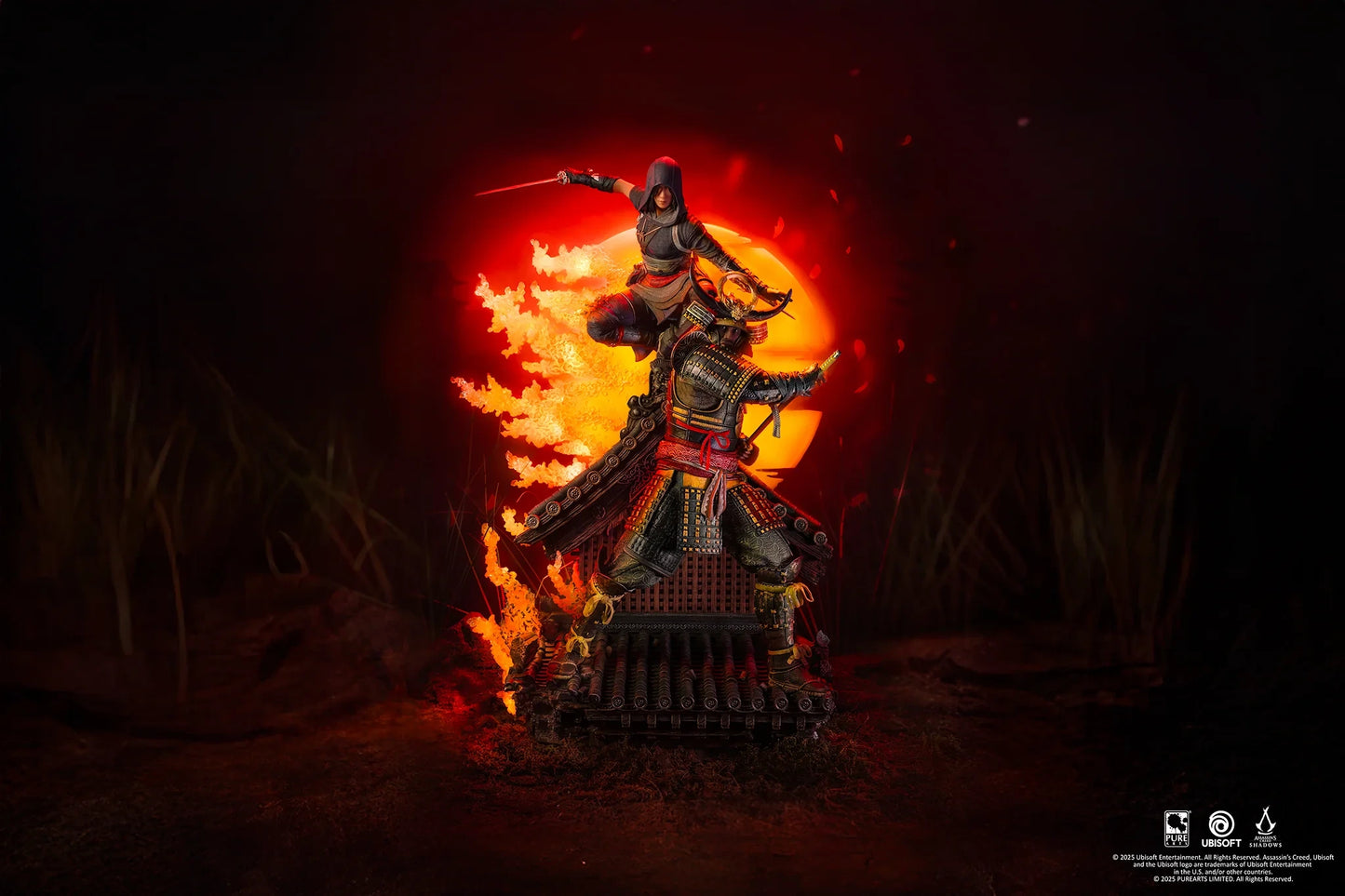 Preventa Resina Naoe & Yasuke Figura Assassin's Creed Shadows Pure Arts (Licencia) Estudio