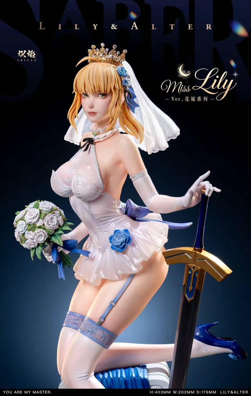 Preventa Resina Lily o Saber Figura Fate/Stay Night ChiYan Estudio