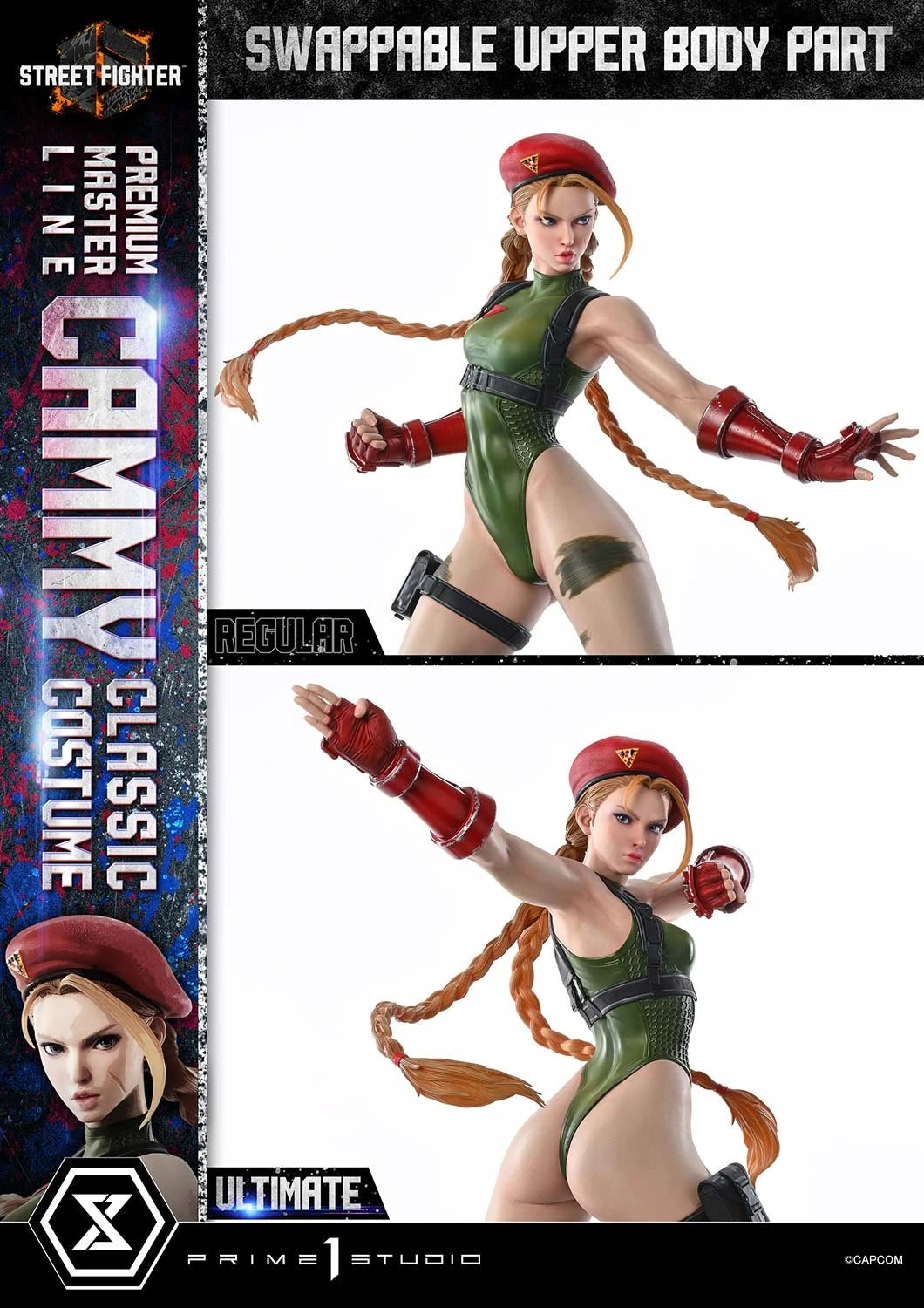 Preventa Resina Cammy Figura Street Fighter 1/4 Prime 1 Estudio (Licencia)