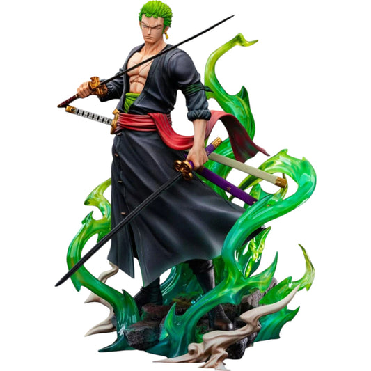 Preventa Resina Roronoa Zoro Figura One Piece Collector  Estudio