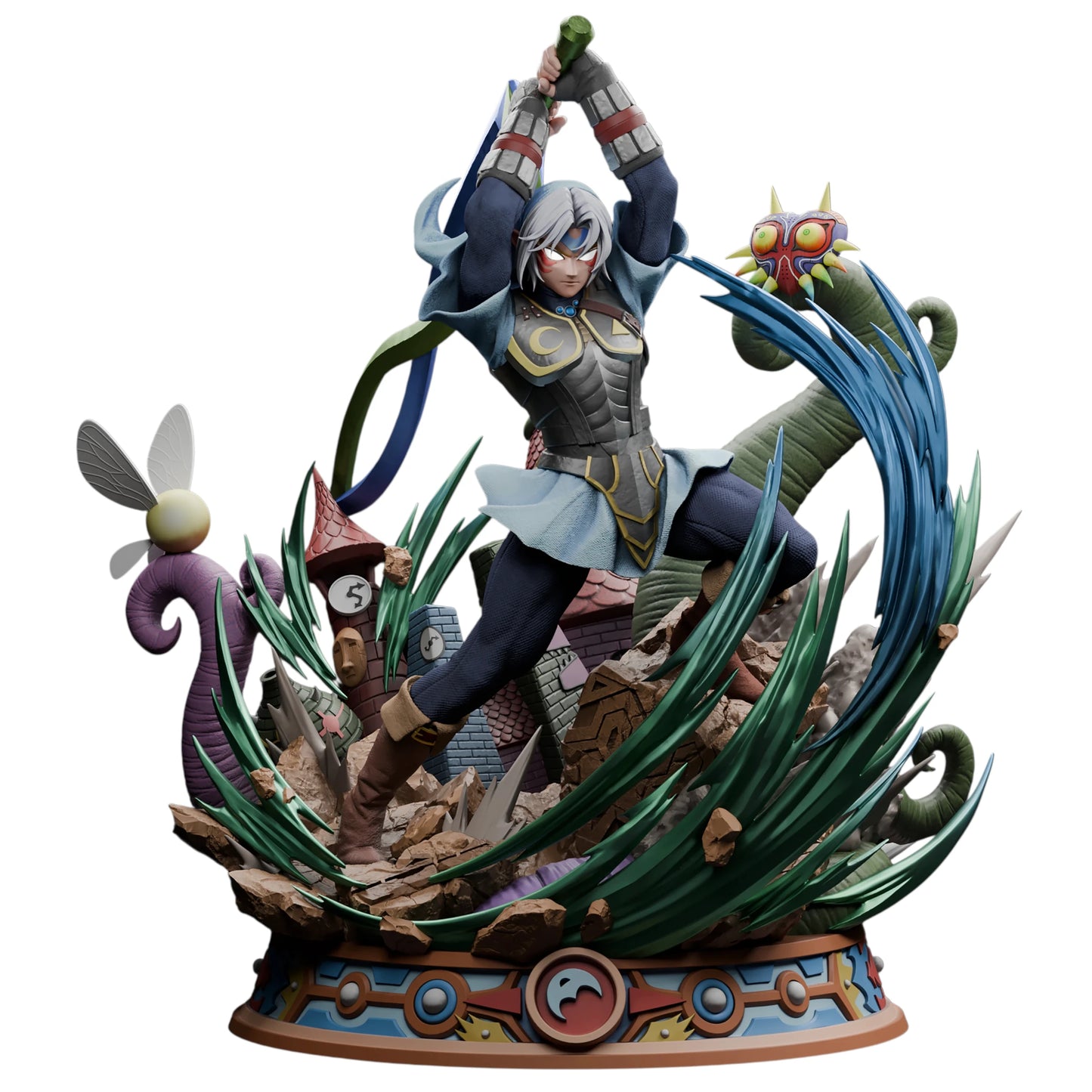 Preventa Resina Link Deidad Feroz Figura The Legend Of Zelda Wake  Estudio