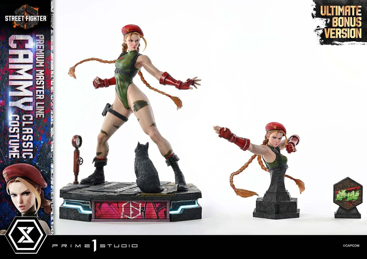 Preventa Resina Cammy Figura Street Fighter 1/4 Prime 1 Estudio (Licencia)