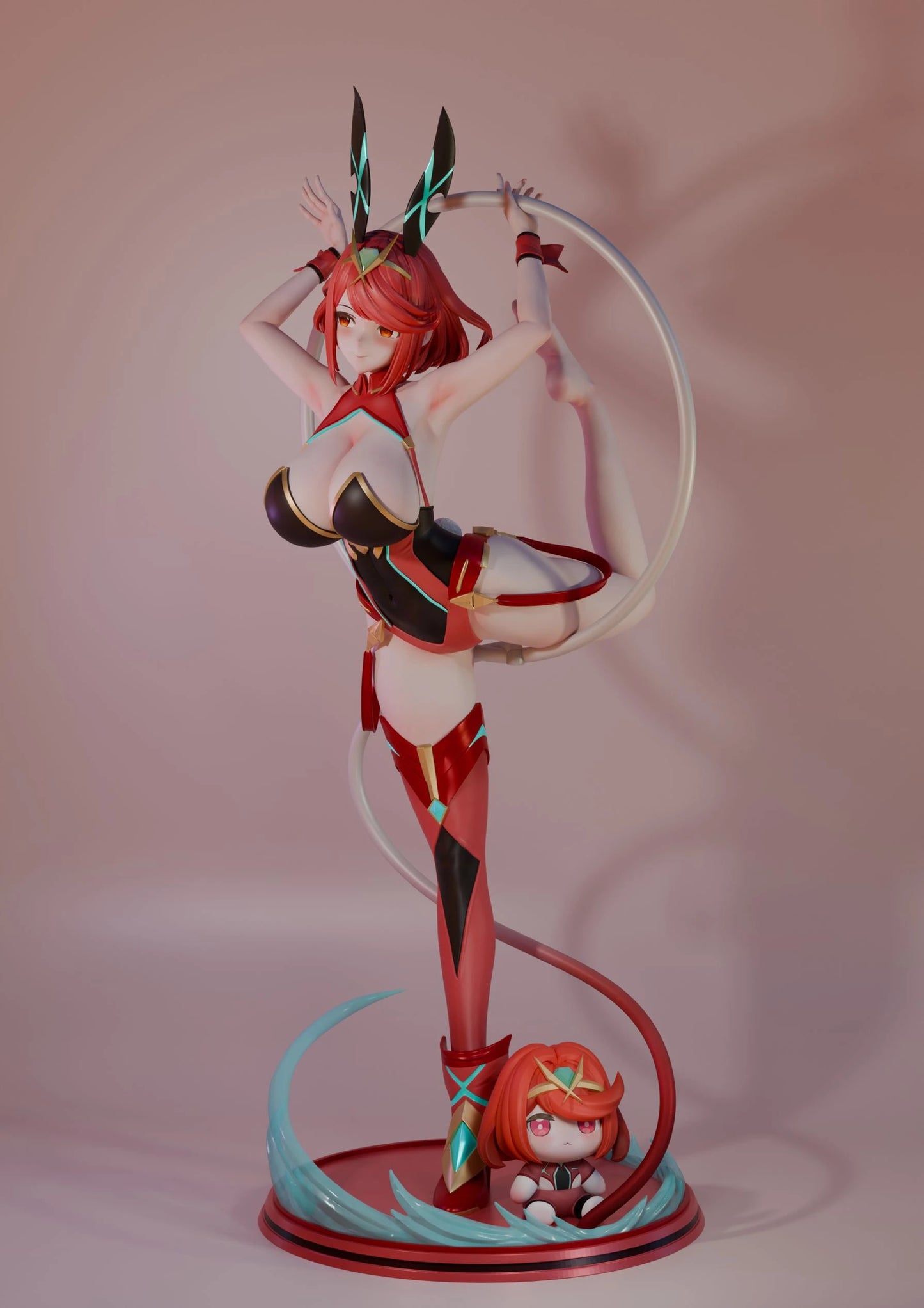 Preventa Resina Pyra Figura Xenoblade Chronicles  Blooming Lily  Estudio