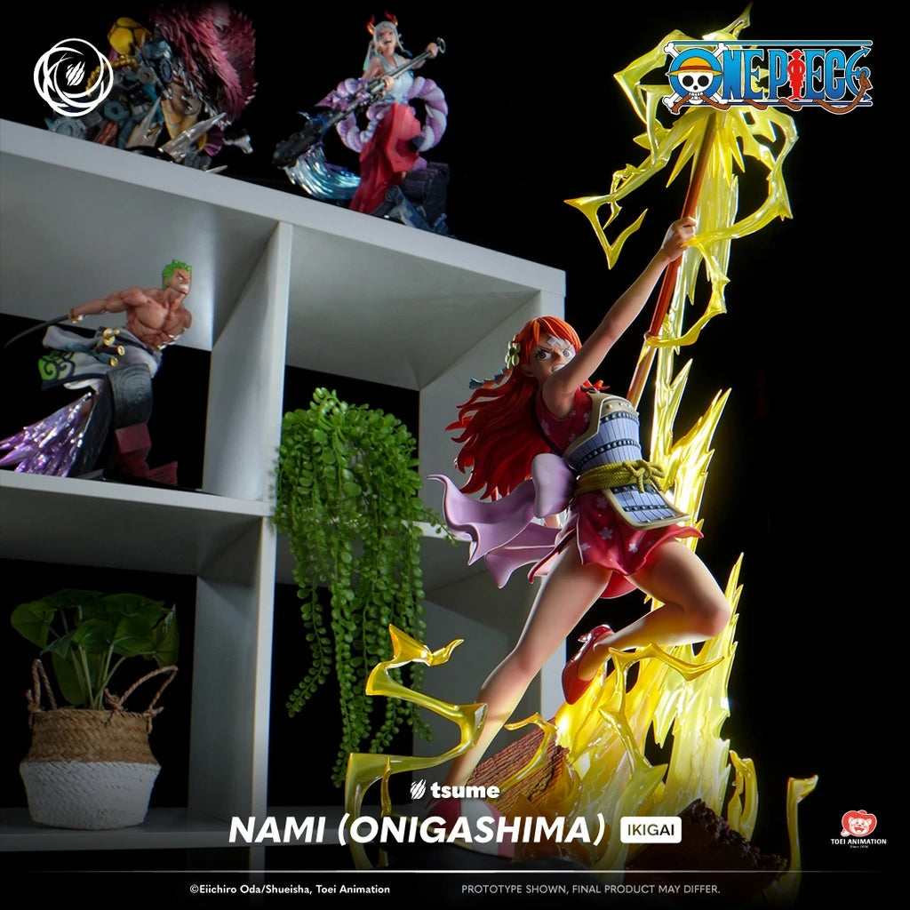 Preventa Resina Nami  Figura One Piece Tsume Art (Licencia) Estudio