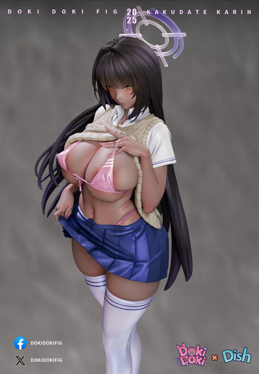 Preventa Resina Karin Figura Blue Archive DOKI DOKI & Dish Estudio
