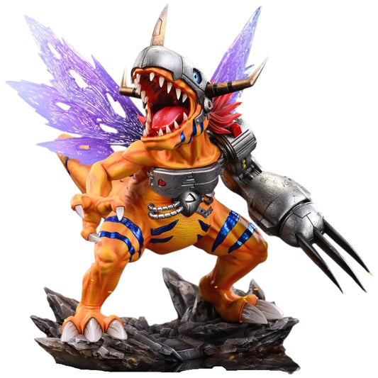 Preventa Resina MetalGreymon Figura Digimon Phoenix Estudio