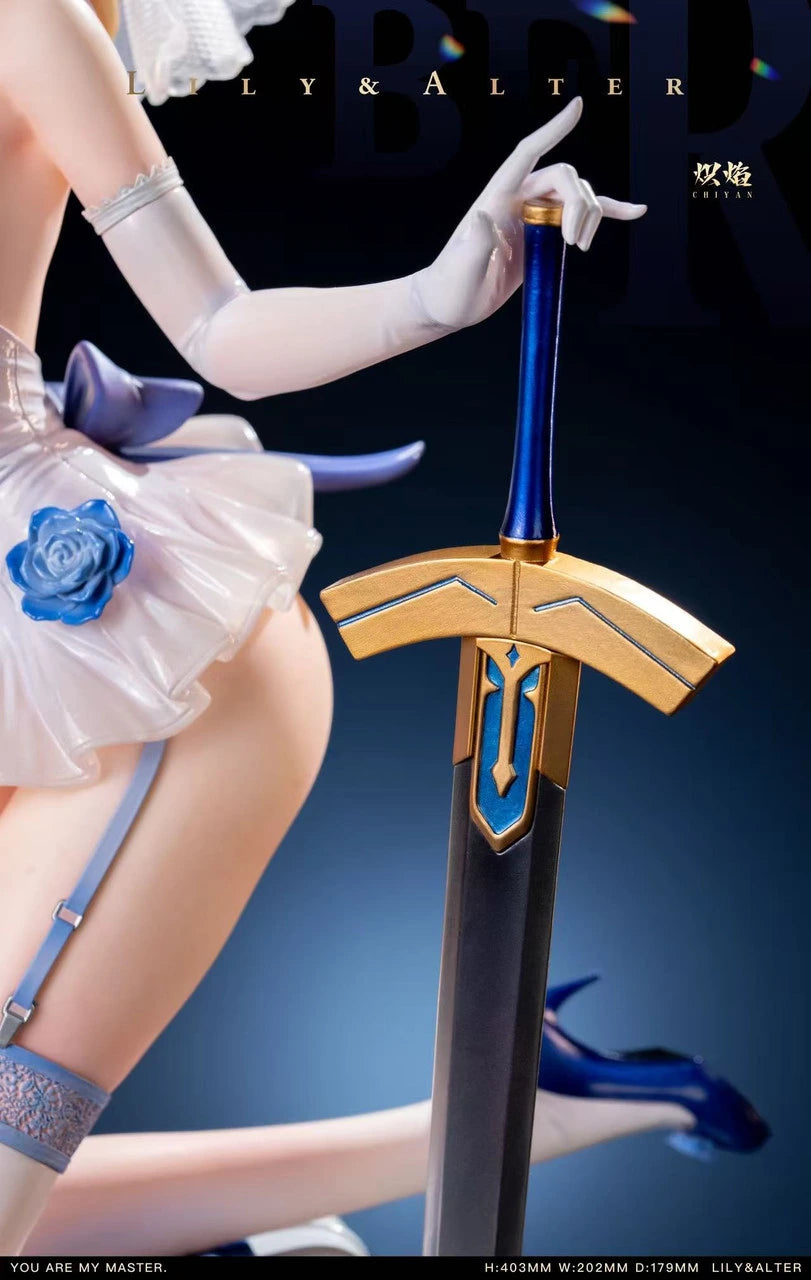 Preventa Resina Lily o Saber Figura Fate/Stay Night ChiYan Estudio