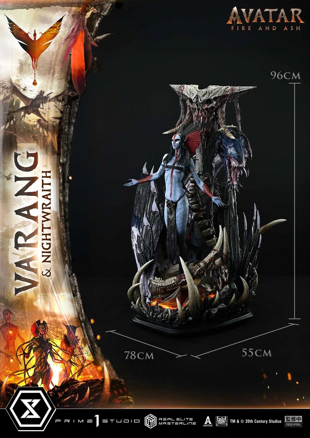 "Preventa Resina Varang & Nightwraith  Figura Avatar: Fire and Ash   Prime 1 (Licencia) Estudio"