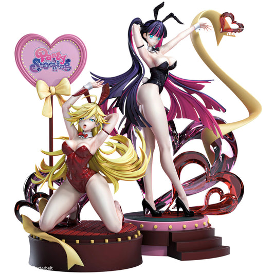 Preventa Resina Panty & Stocking Figura Panty & Stocking with Garterbelt  MengYaXiang Estudio
