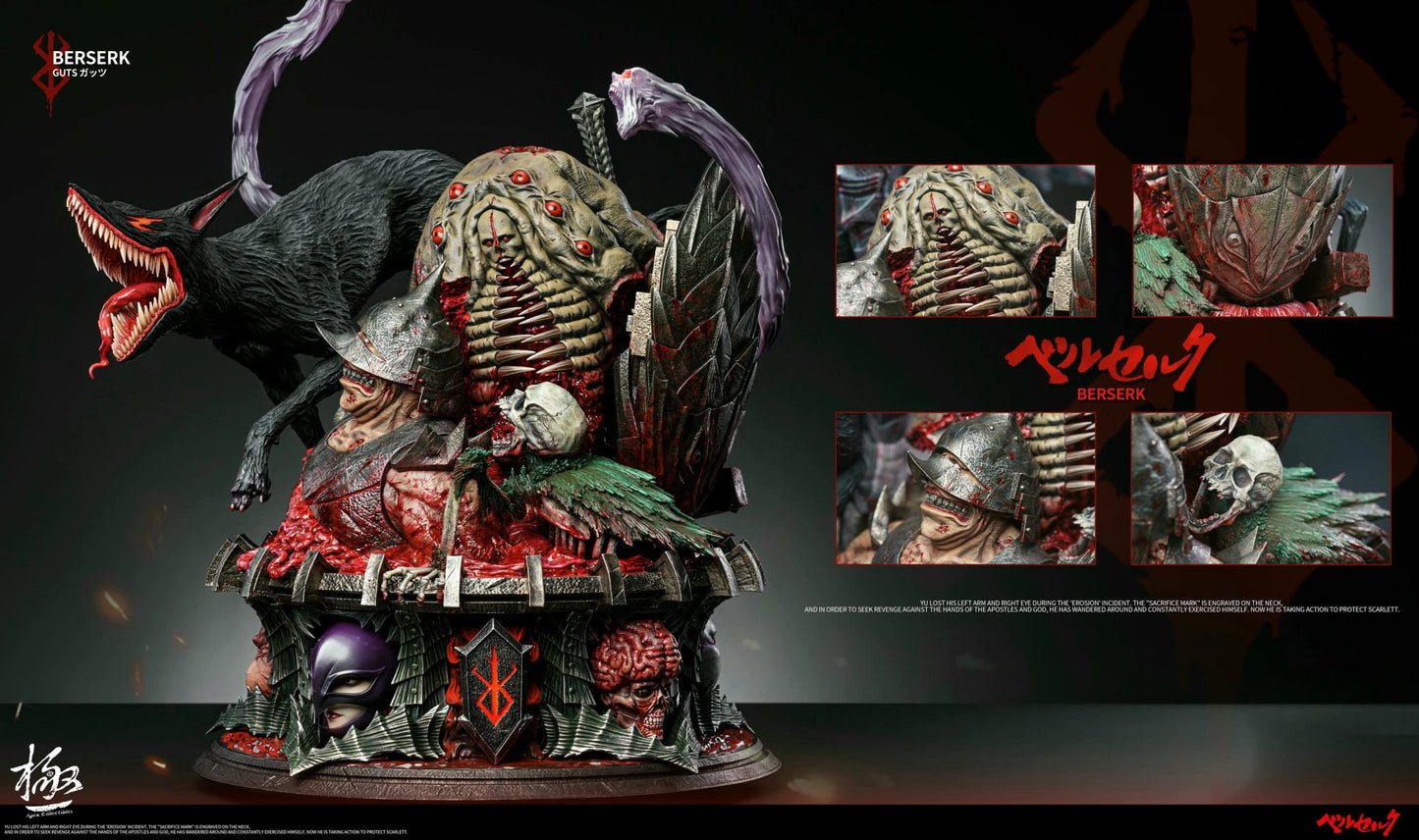 Preventa Resina Guts Figura Berserk  Dream Boat & Apex Collectibles  Estudio