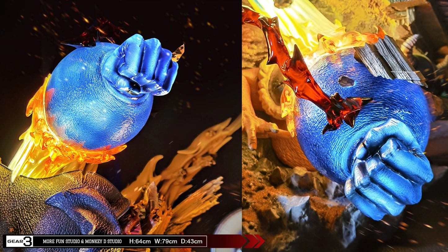 Preventa Resina Monkey D. Luffy "Gear 3" Figura One Piece More Fun & Monkey D. Estudio