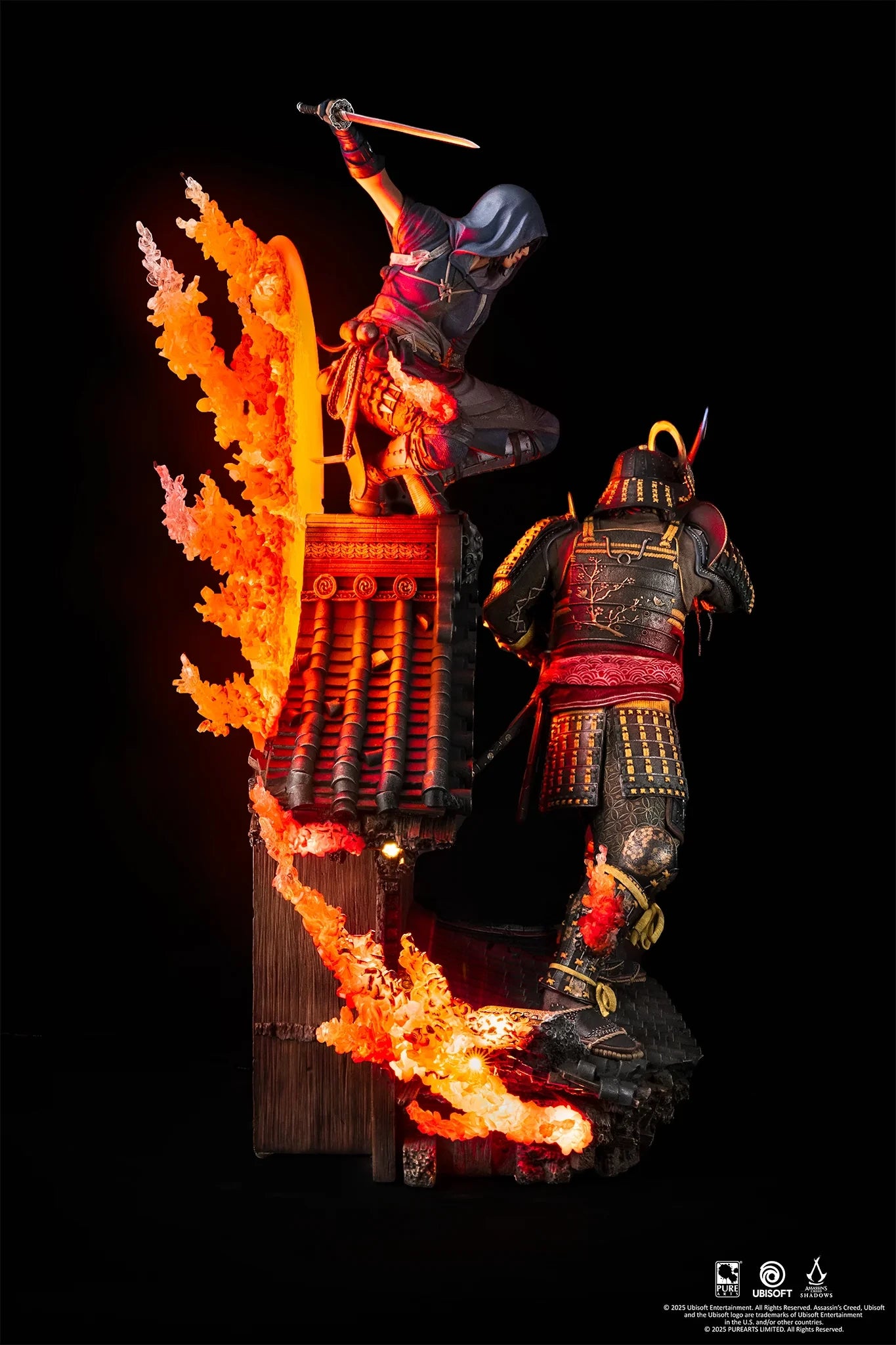 Preventa Resina Naoe & Yasuke Figura Assassin's Creed Shadows Pure Arts (Licencia) Estudio