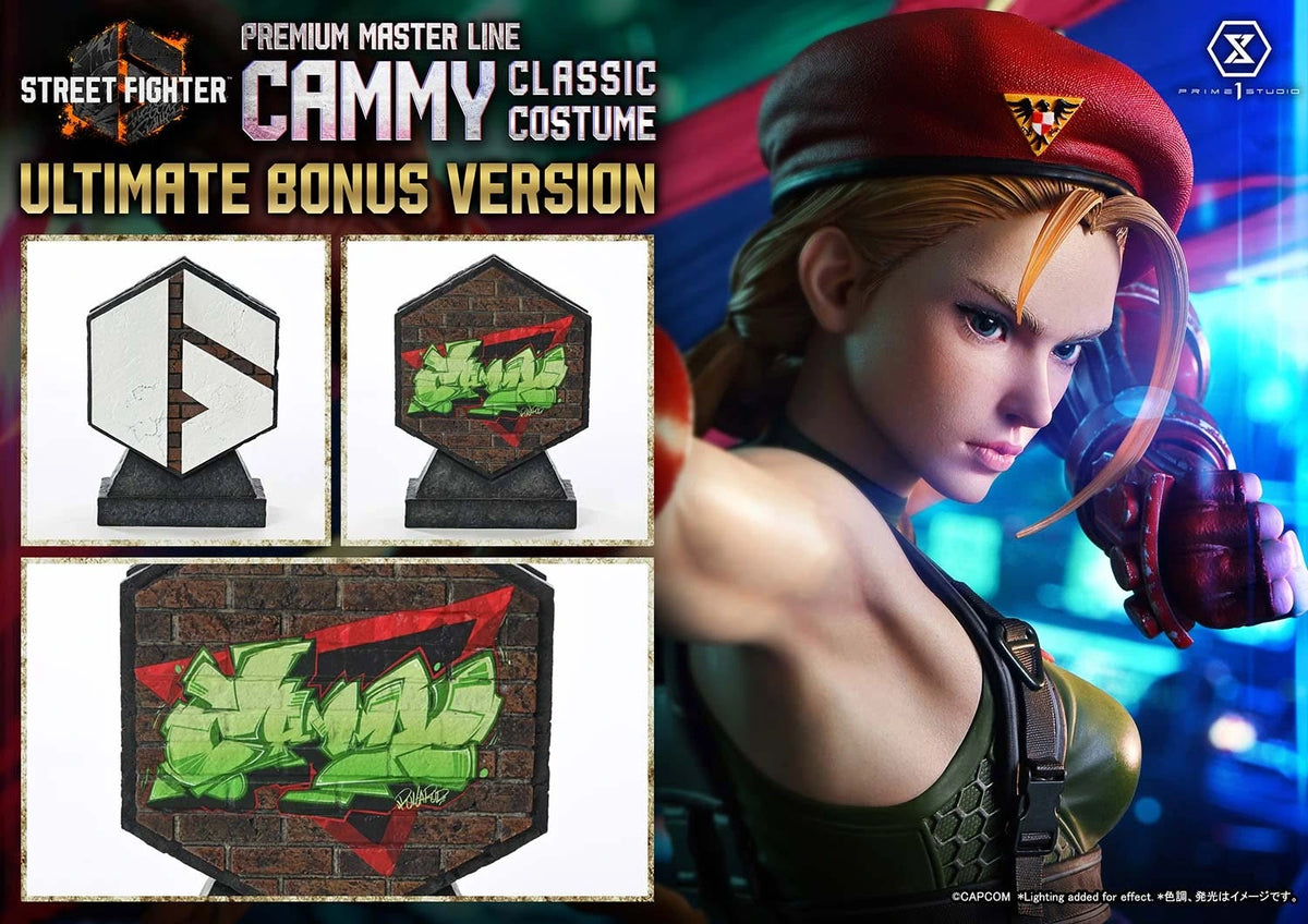 Preventa Resina Cammy Figura Street Fighter 1/4 Prime 1 Estudio (Licencia)