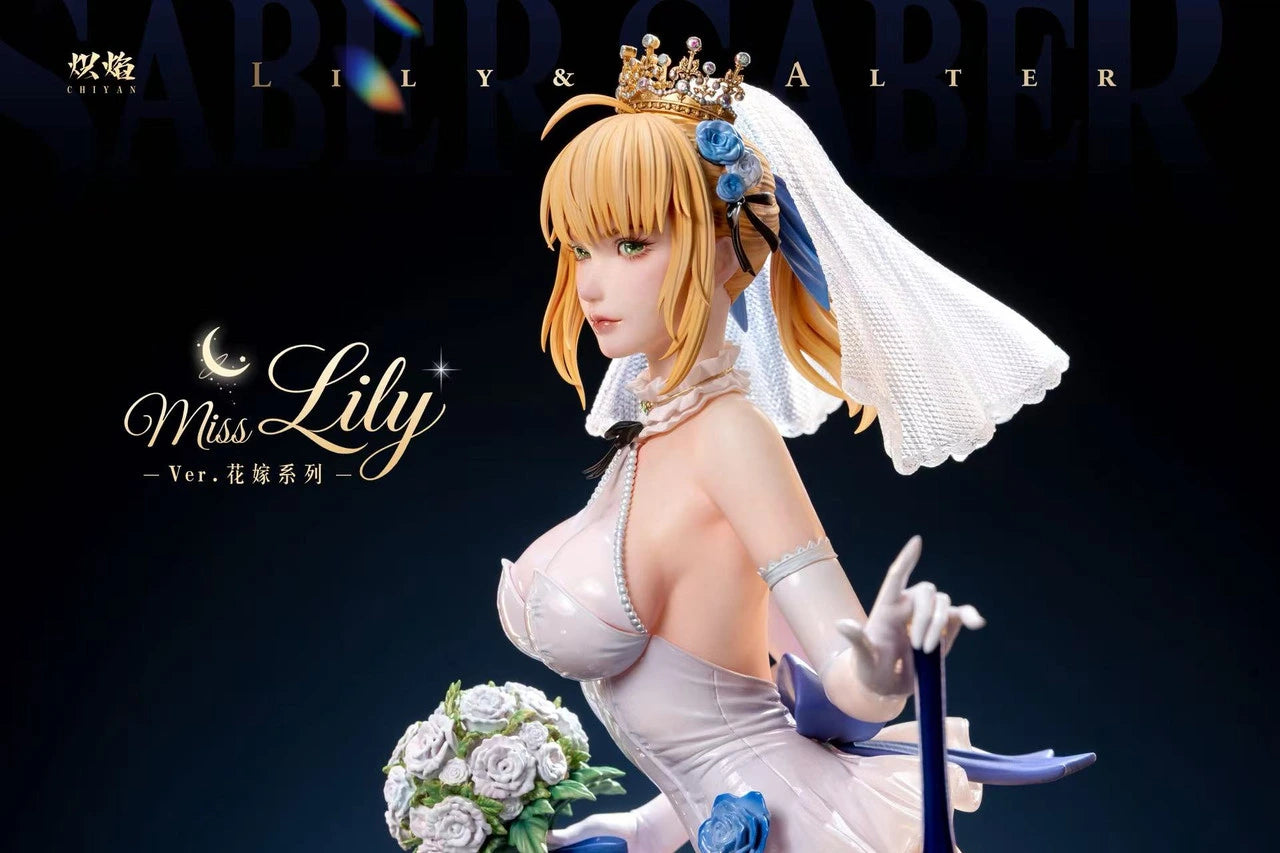 Preventa Resina Lily o Saber Figura Fate/Stay Night ChiYan Estudio