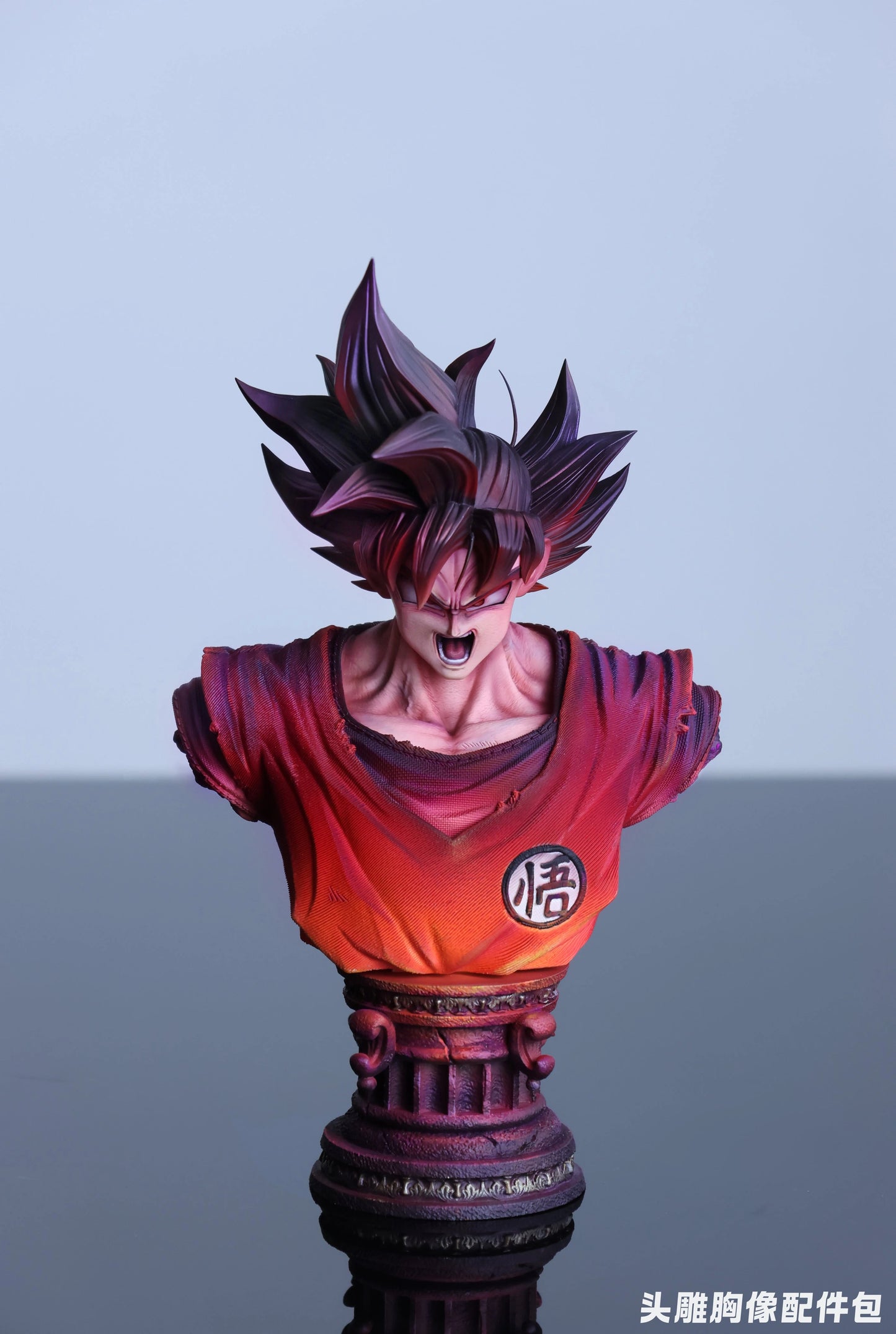 Preventa Resina Goku "Kaioken" Figura Dragon Ball Yun Qi Estudio