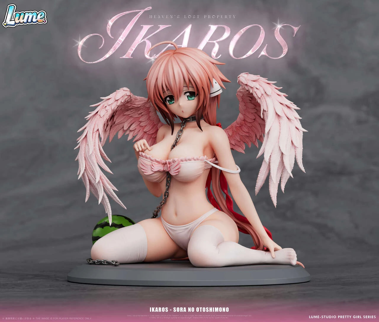 Preventa Resina Ikaros Figura Sora No Otoshimono Lume Estudio