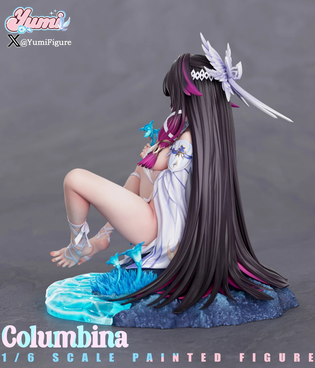 Preventa Resina Columbina Figura Genshin Impact Yumi Figure Estudio