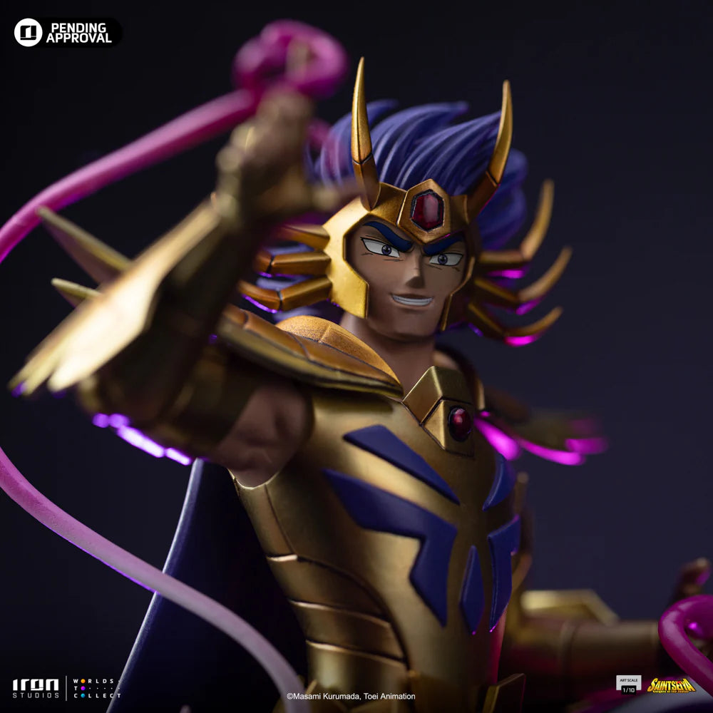 Preventa Resina Death Mask Figura Caballeros del Zodiako Iron (Licencia) Estudio