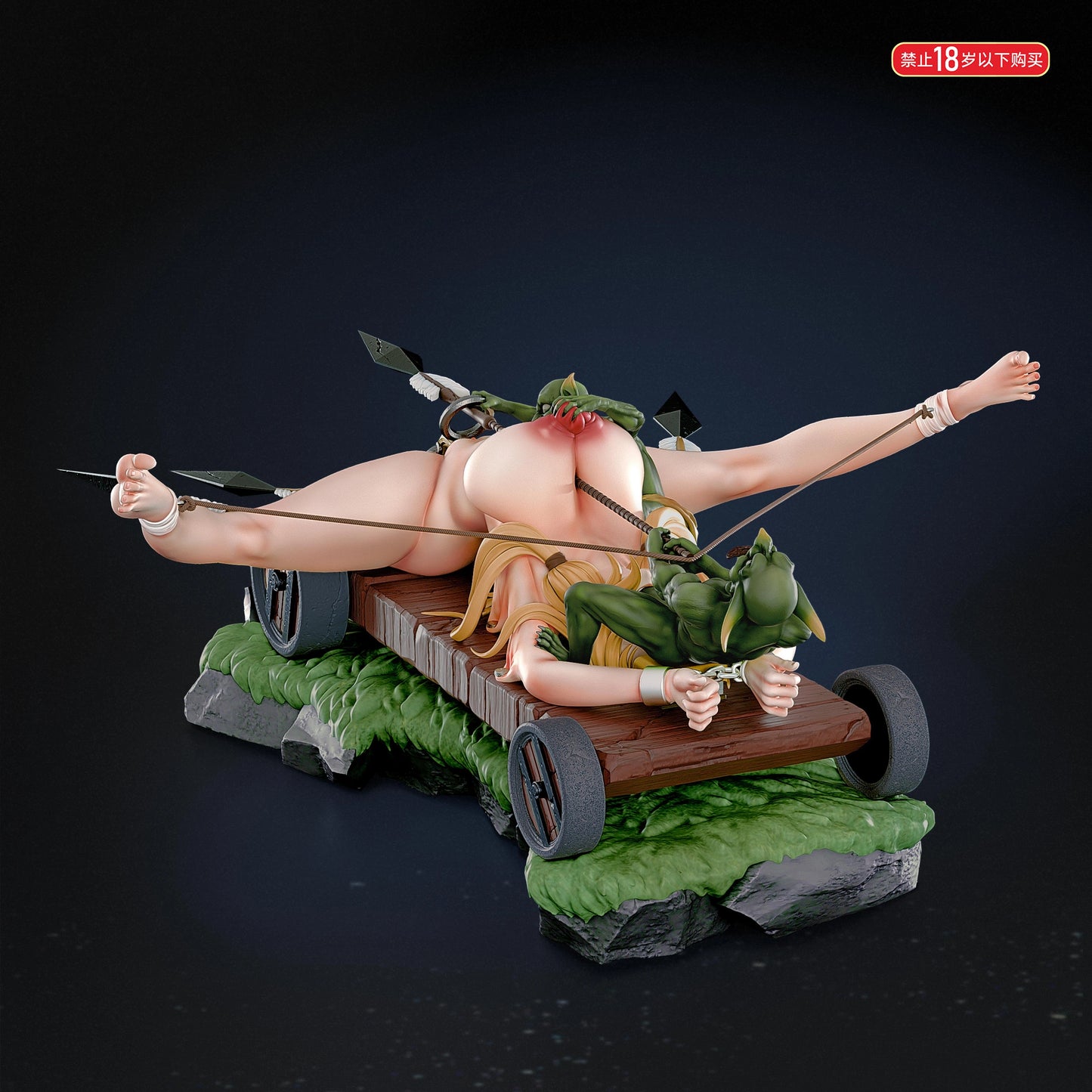 Preventa Resina Carriage Figura Original Series Fish Head Estudio