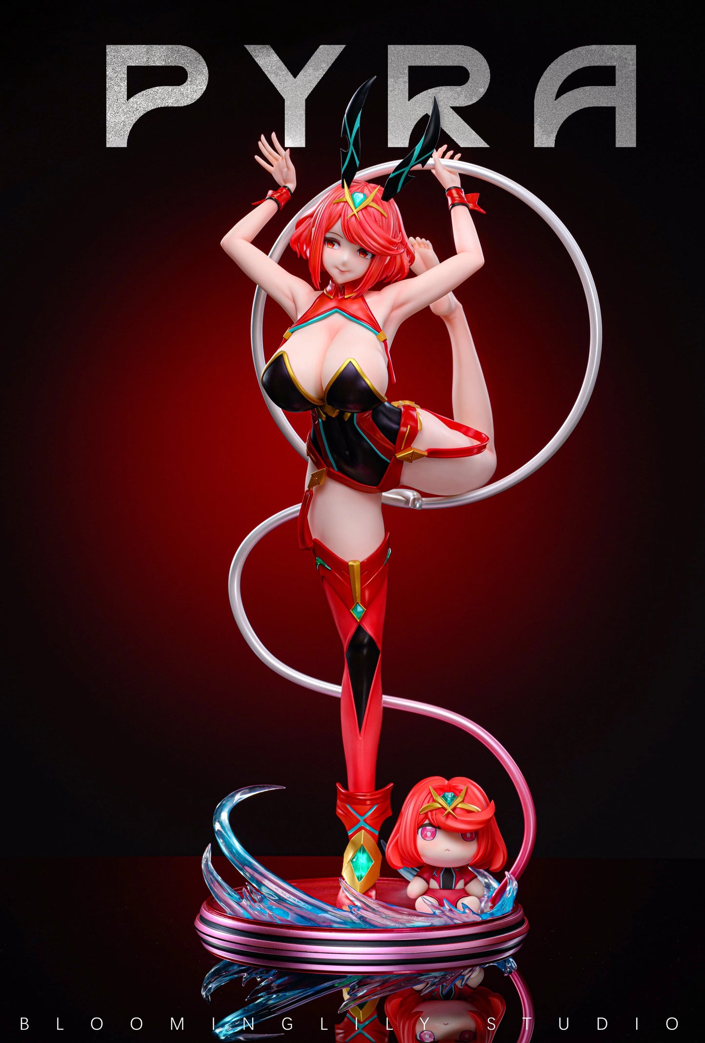 Preventa Resina Pyra Figura Xenoblade Chronicles  Blooming Lily  Estudio