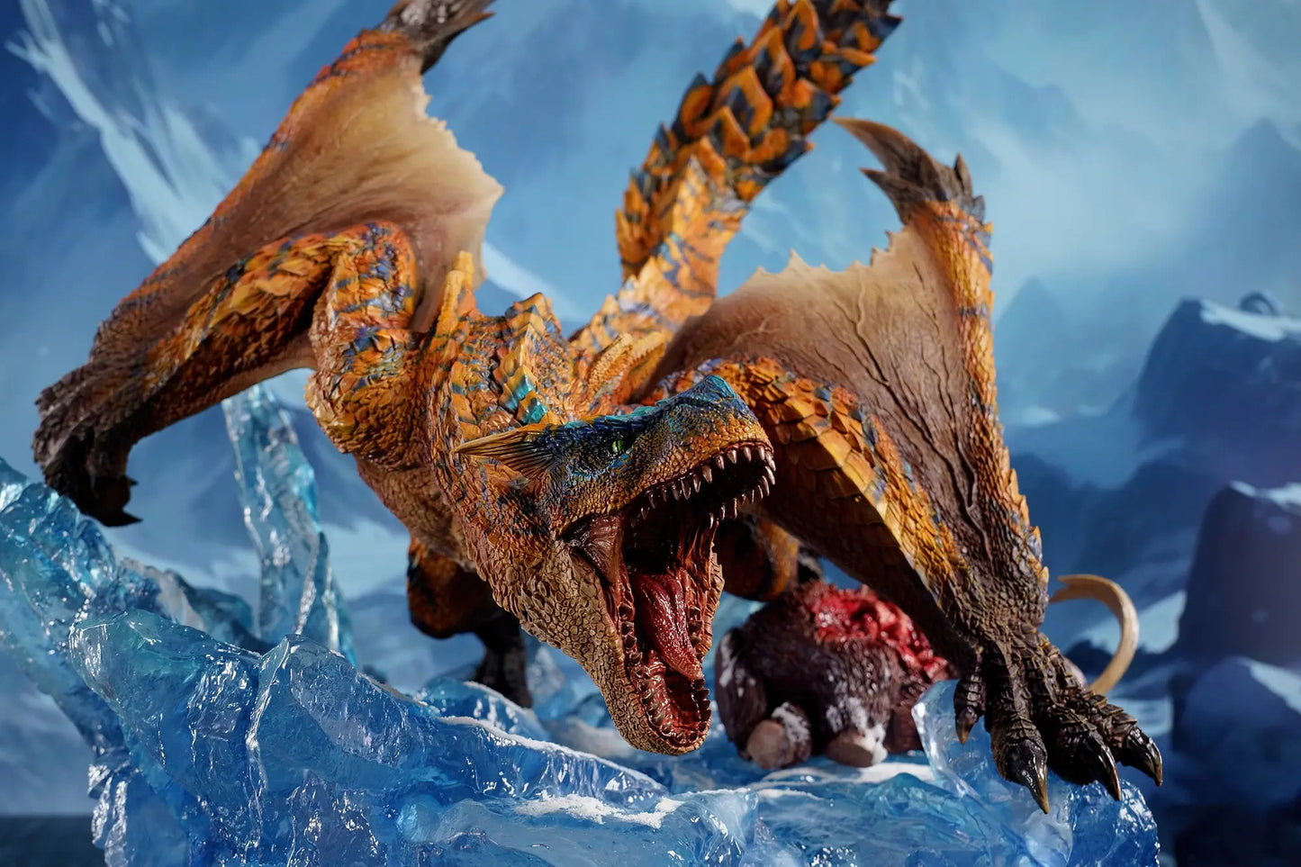 Preventa Resina Tigrex Figura Monster Hunter BlackFatalis Estudio