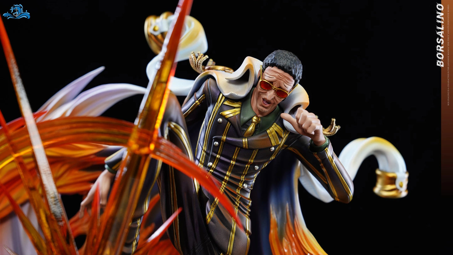Preventa Resina Kizaru Figura One Piece Po Lang  Estudio