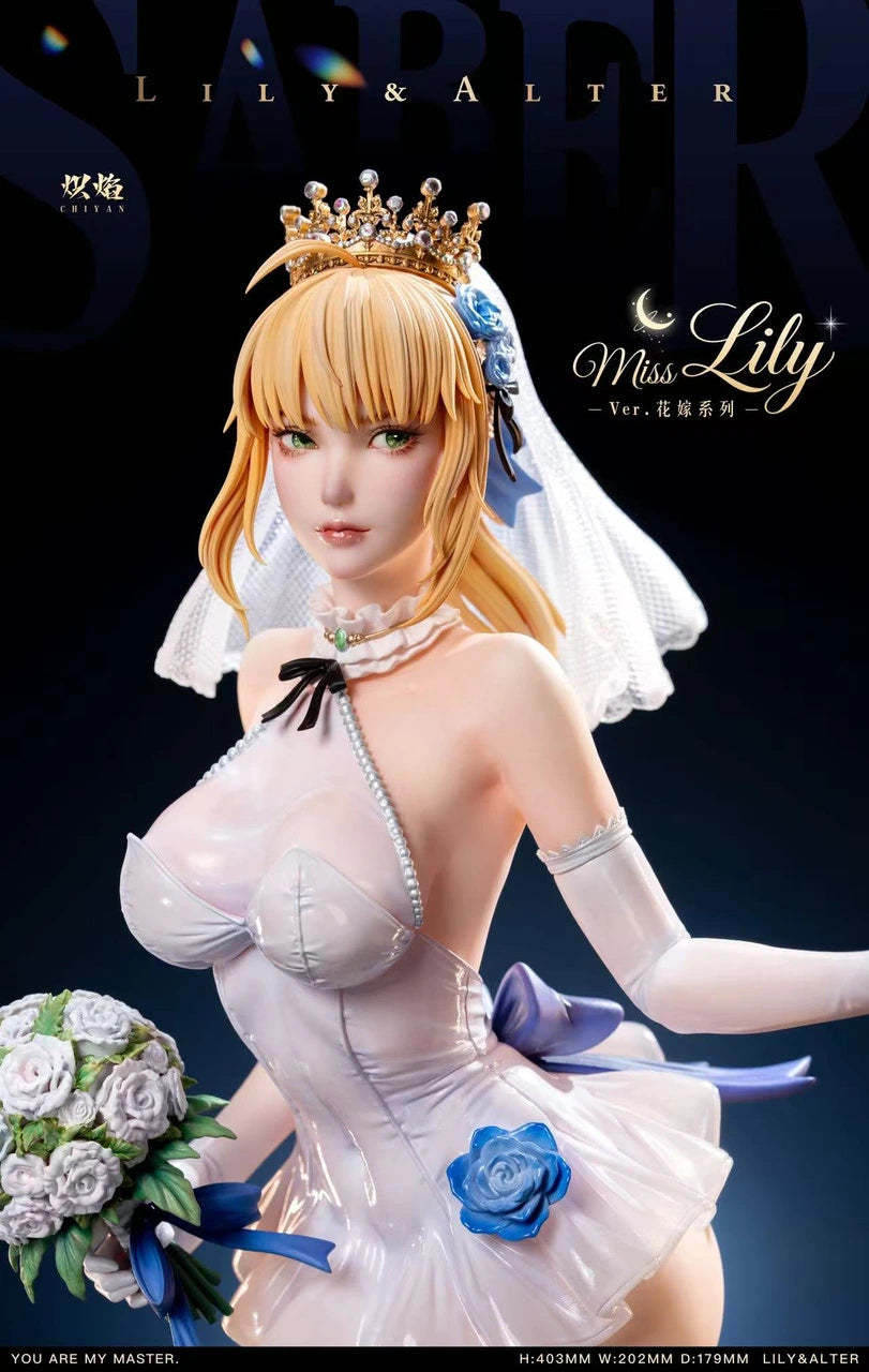 Preventa Resina Lily o Saber Figura Fate/Stay Night ChiYan Estudio