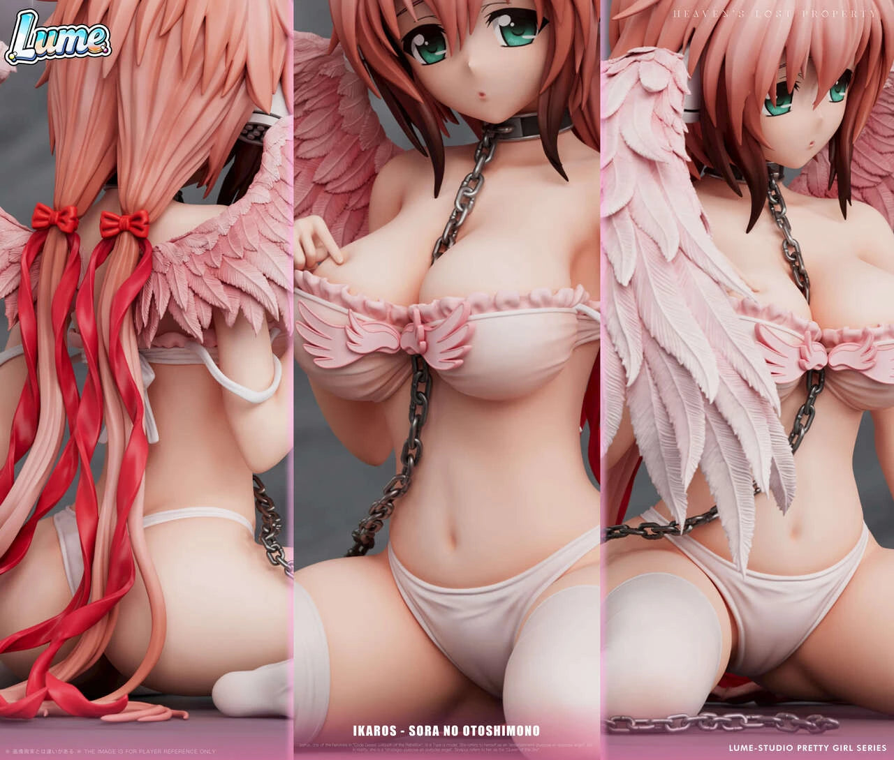Preventa Resina Ikaros Figura Sora No Otoshimono Lume Estudio