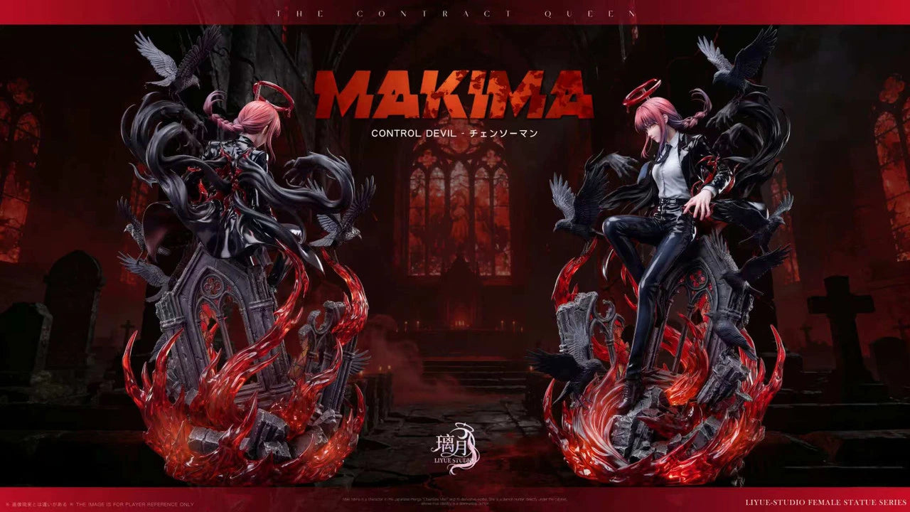 Preventa Resina Makima Figura Chainsaw Man LiYue Estudio